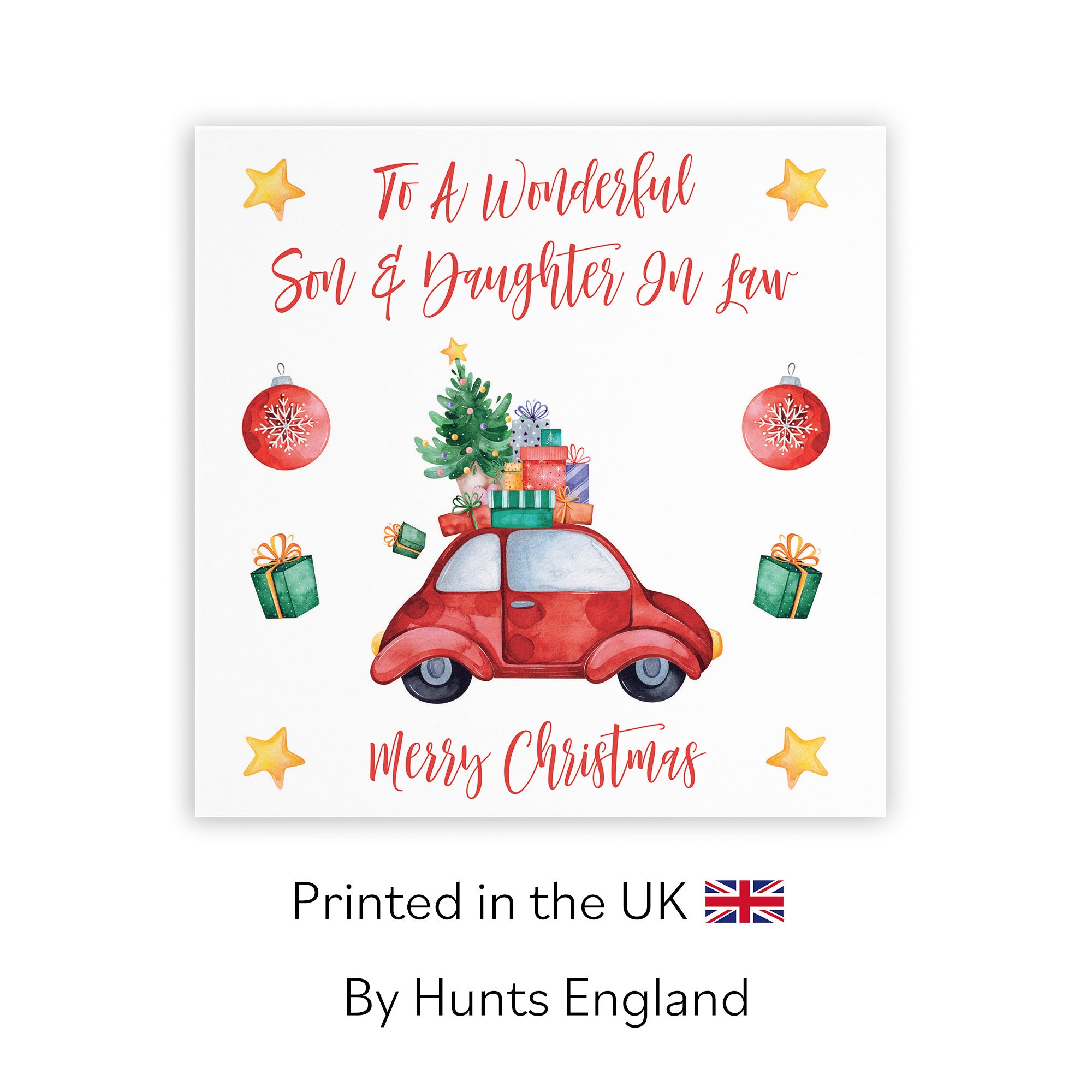 Son And Daughter In Law Card Christmas Holiday - Default Title (TH02855)