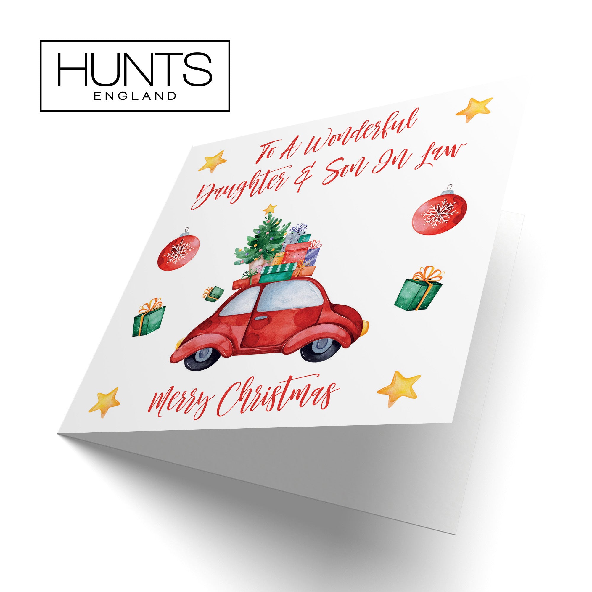 Daughter And Son In Law Card Christmas Holiday - Default Title (TH02856)