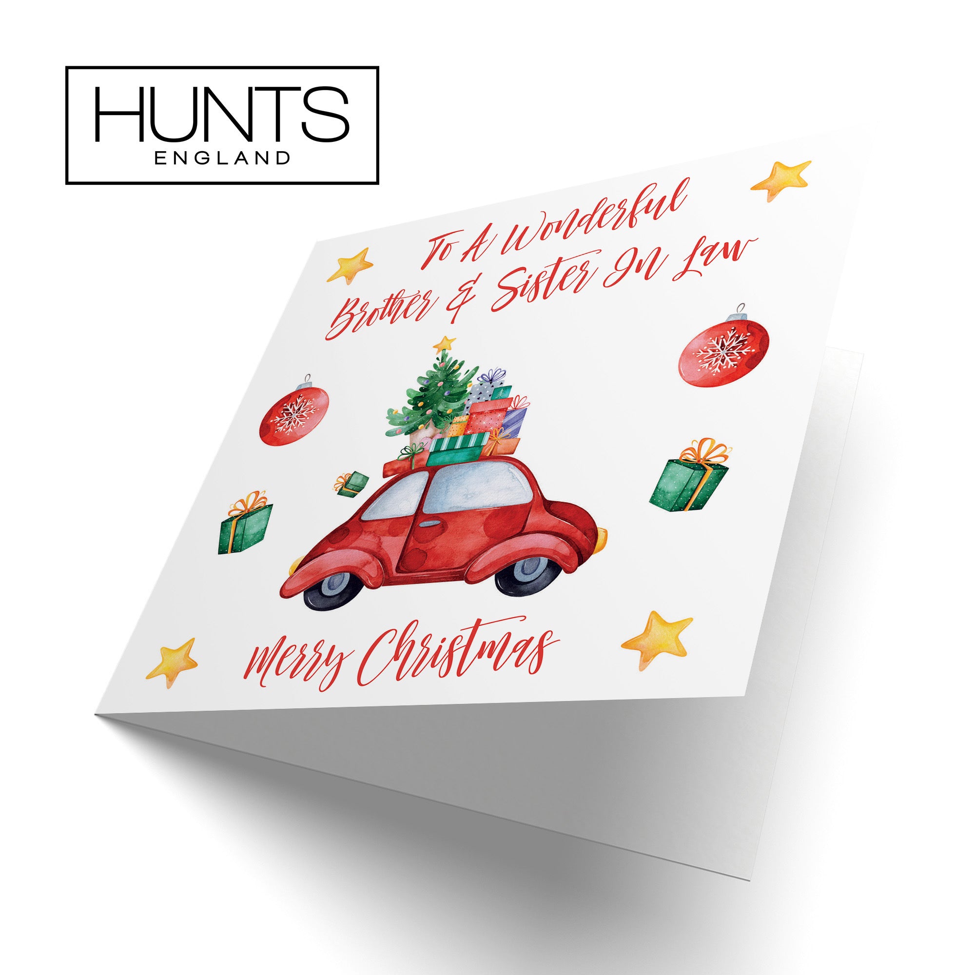 Brother And Sister In Law Card Christmas Holiday - Default Title (TH02857)