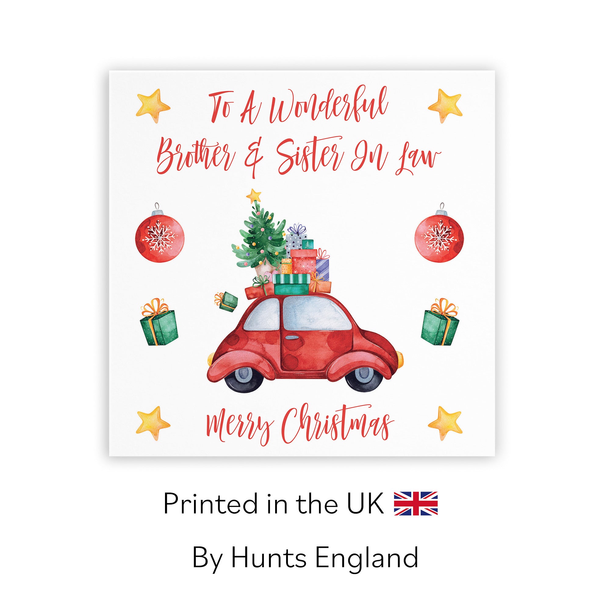Brother And Sister In Law Card Christmas Holiday - Default Title (TH02857)