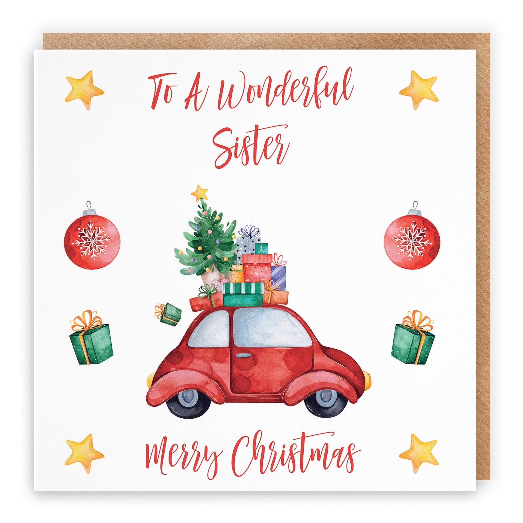 Sister Card Christmas Holiday - Default Title (TH02863)