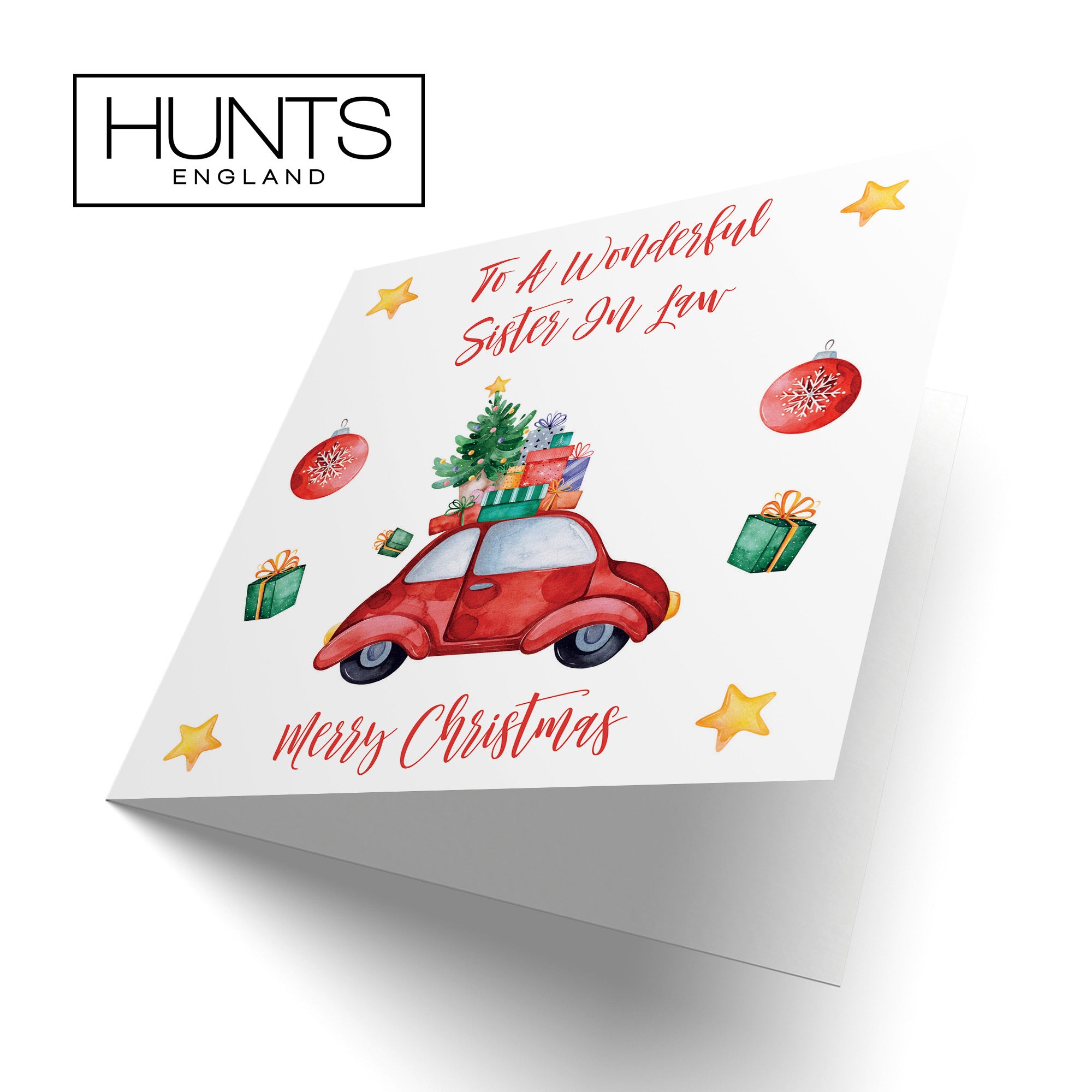 Sister In Law Card Christmas Holiday - Default Title (TH02864)