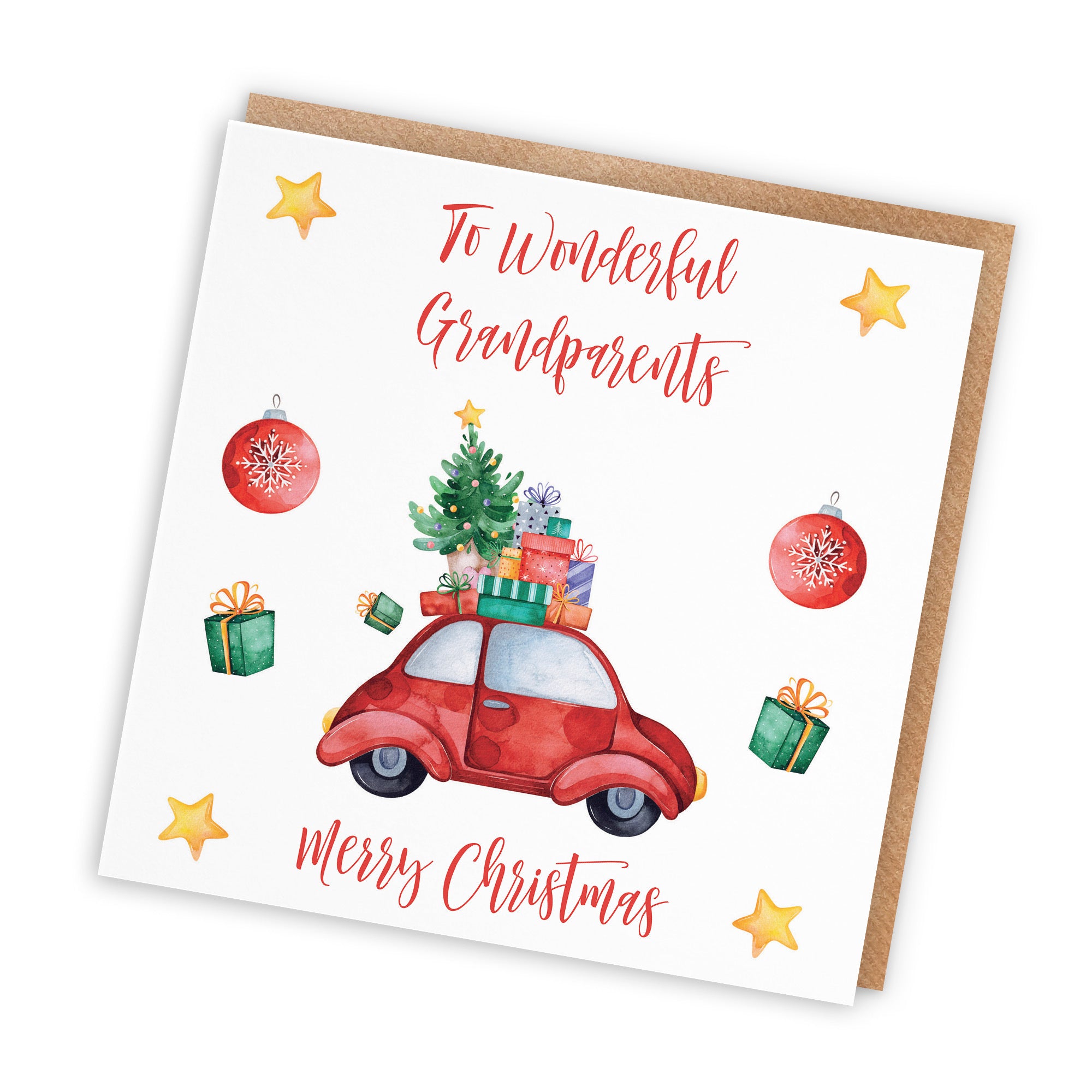 Grandparents Card Christmas Holiday - Default Title (TH02865)