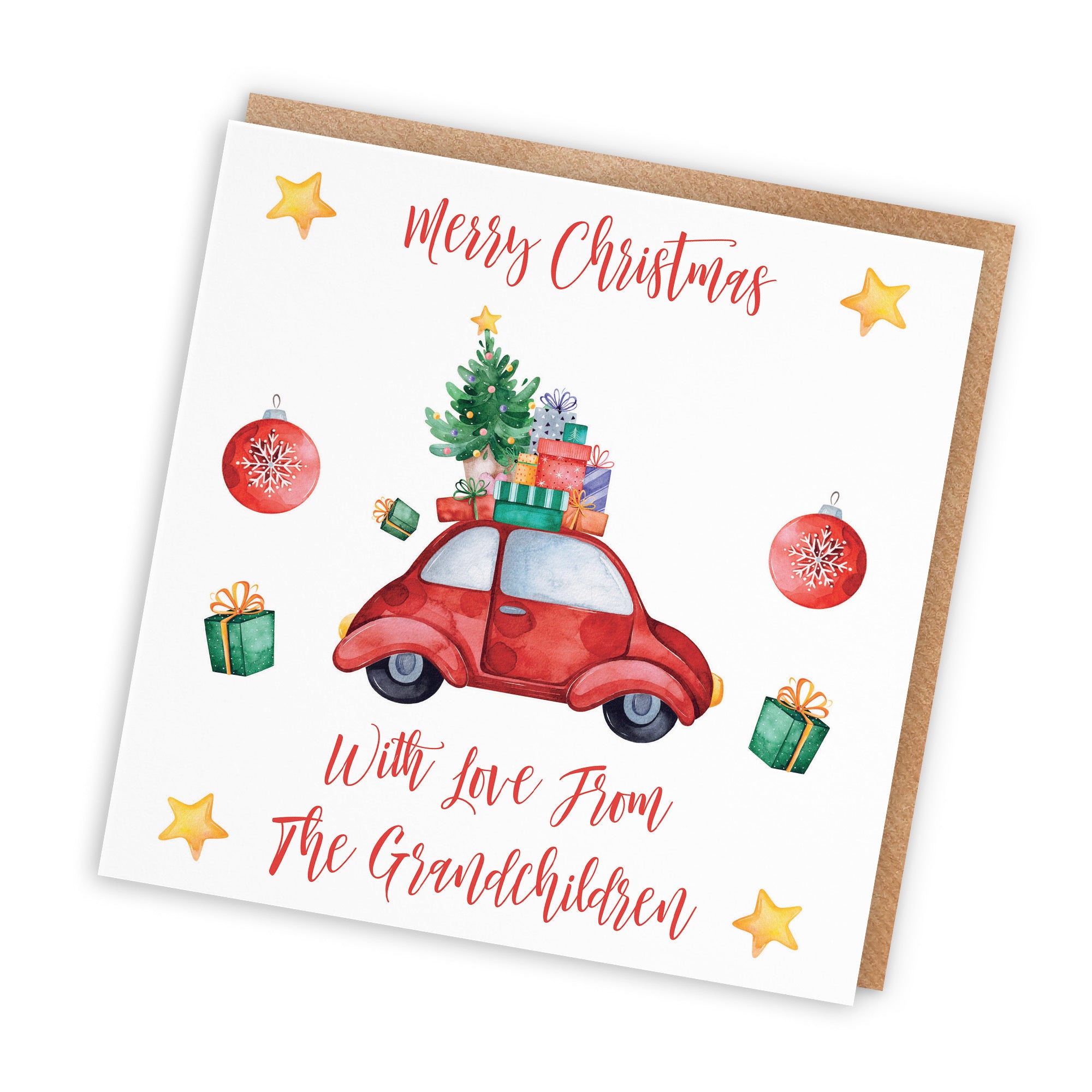 From Grandchildren Card Christmas Holiday - Default Title (TH02871)