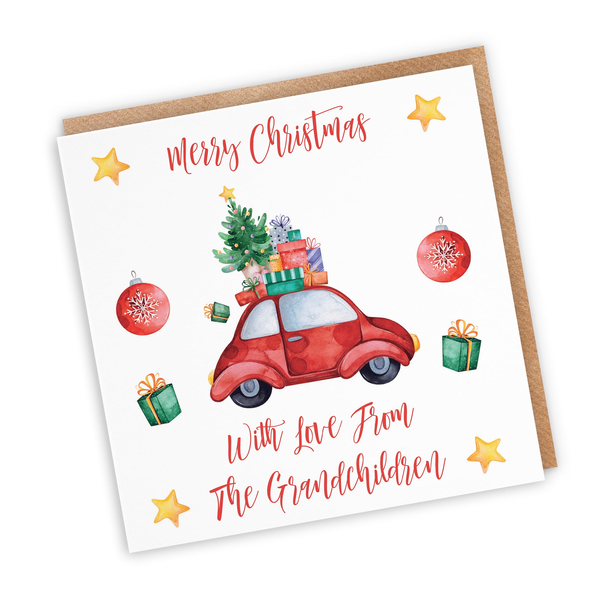 From Grandchildren Card Christmas Holiday - Default Title (TH02871)