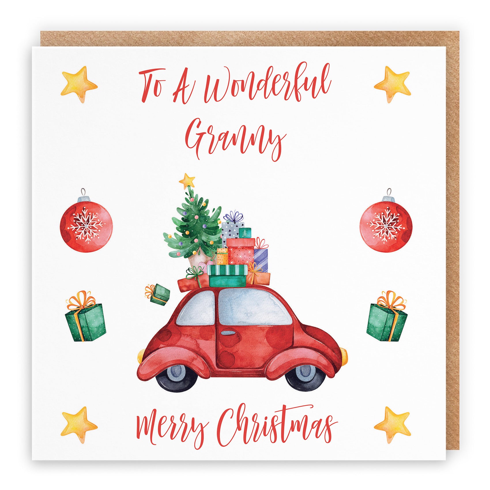Granny Card Christmas Holiday - Default Title (TH02872)