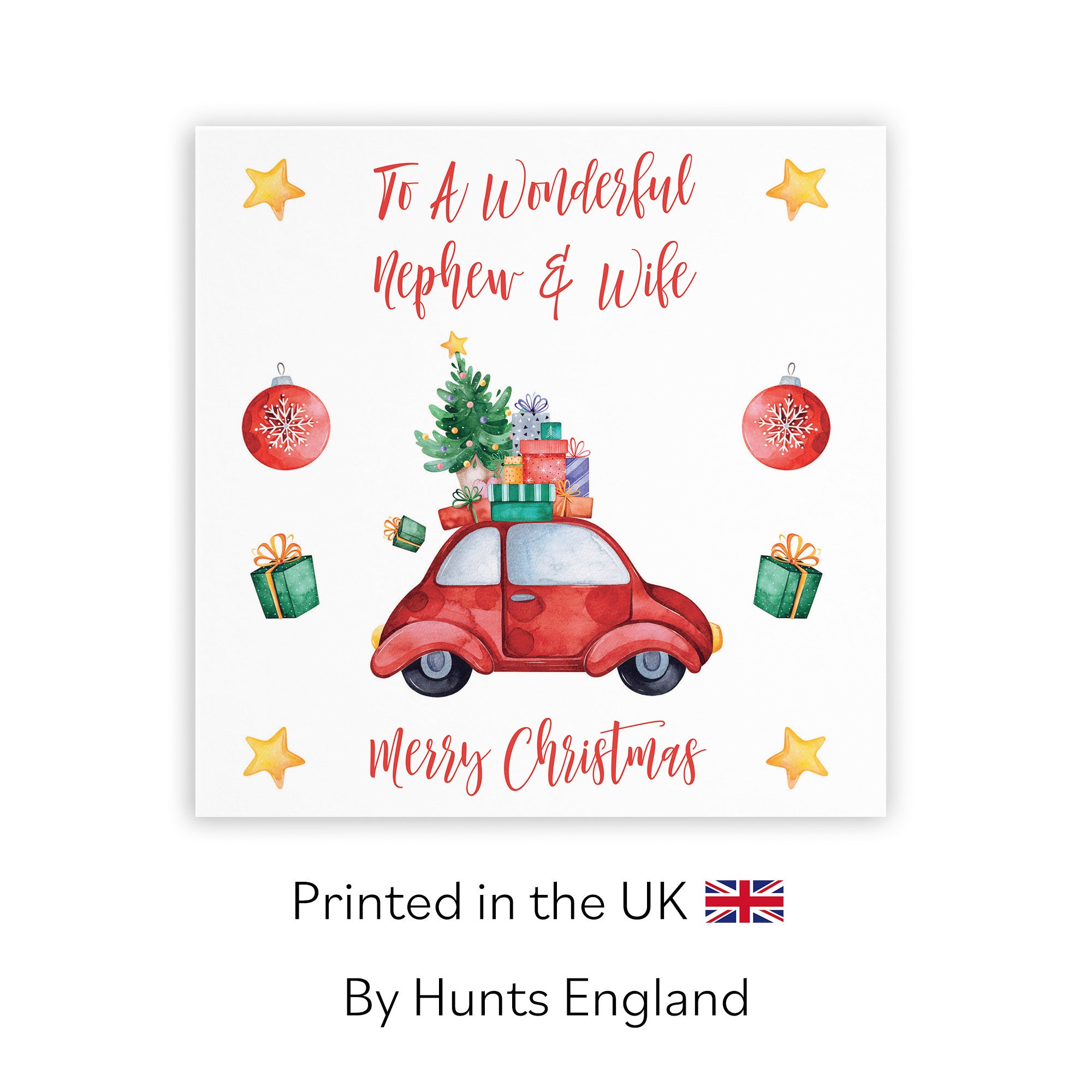 Nephew And Wife Card Christmas Holiday - Default Title (TH02880)