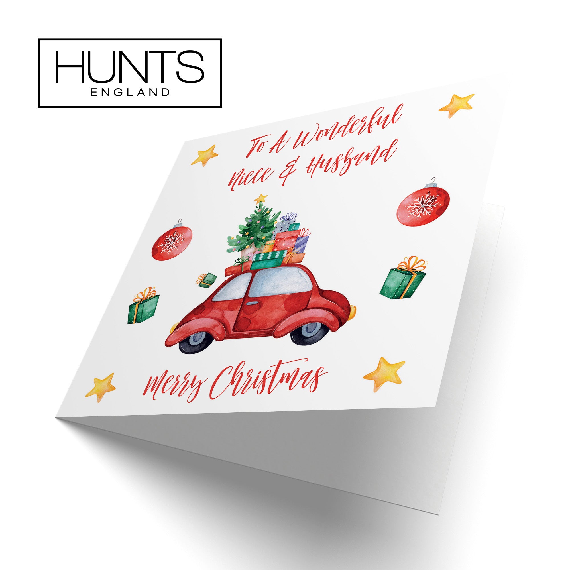 Niece And Husband Card Christmas Holiday - Default Title (TH02881)