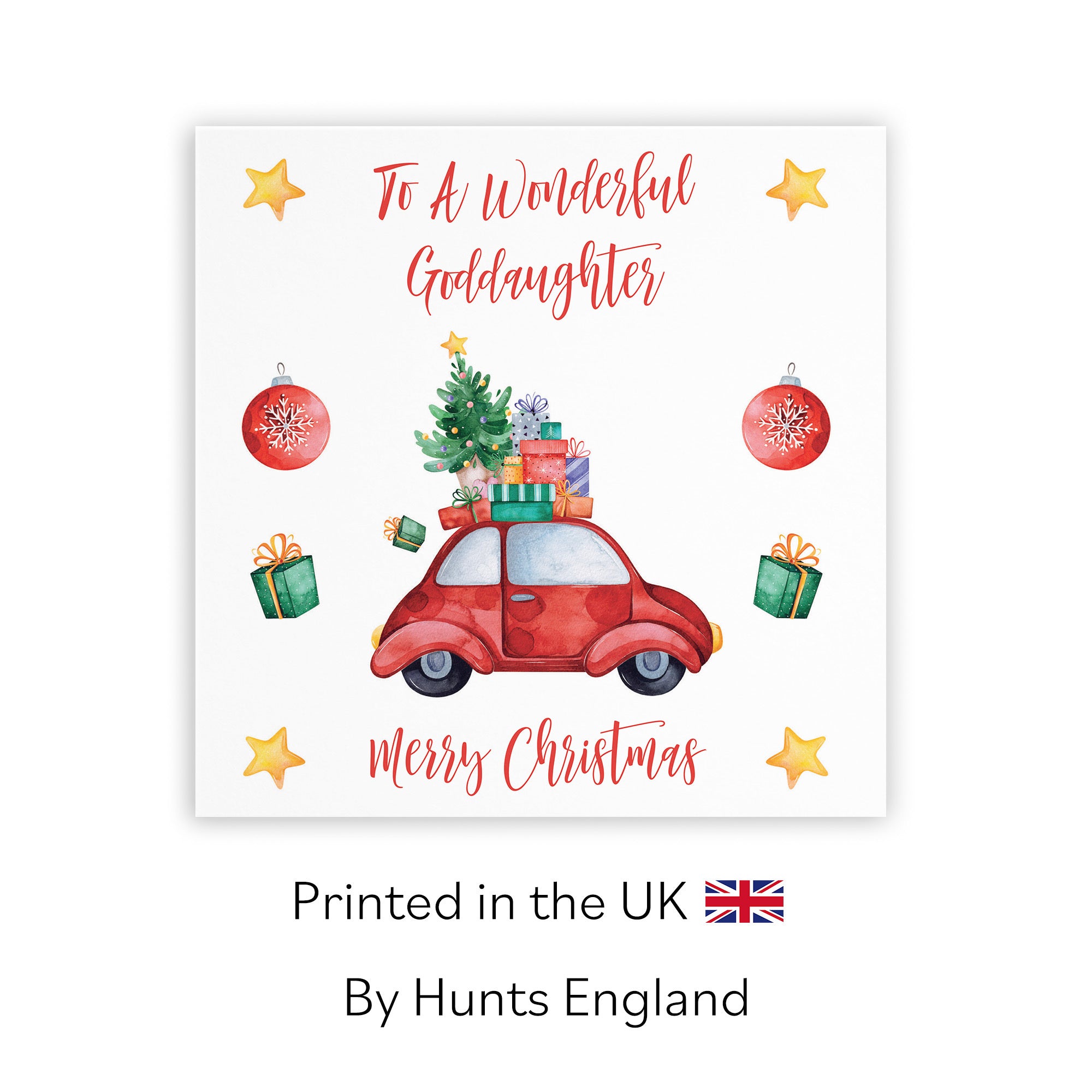 Goddaughter Card Christmas Holiday - Default Title (TH02883)