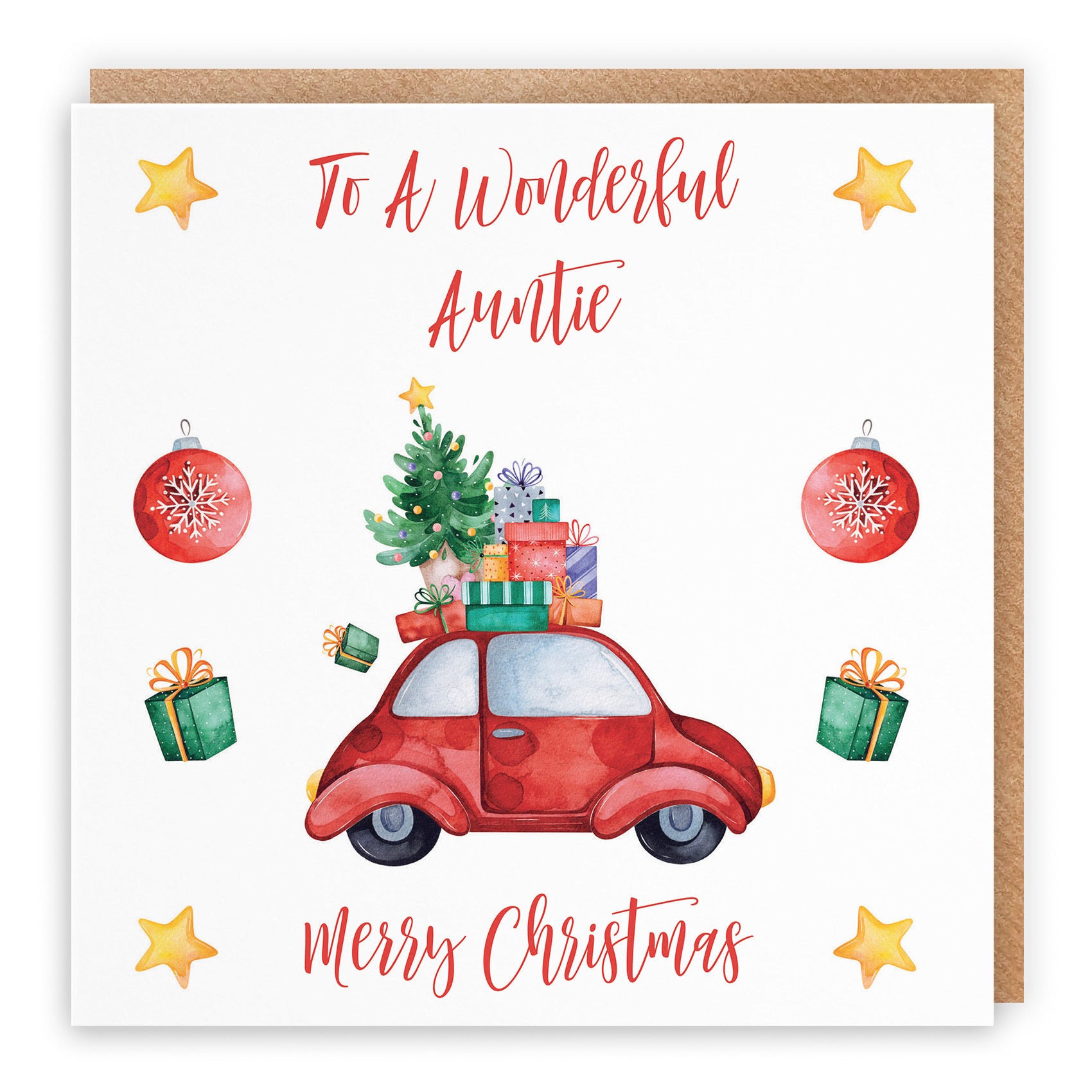 Auntie Card Christmas Holiday - Default Title (TH02886)