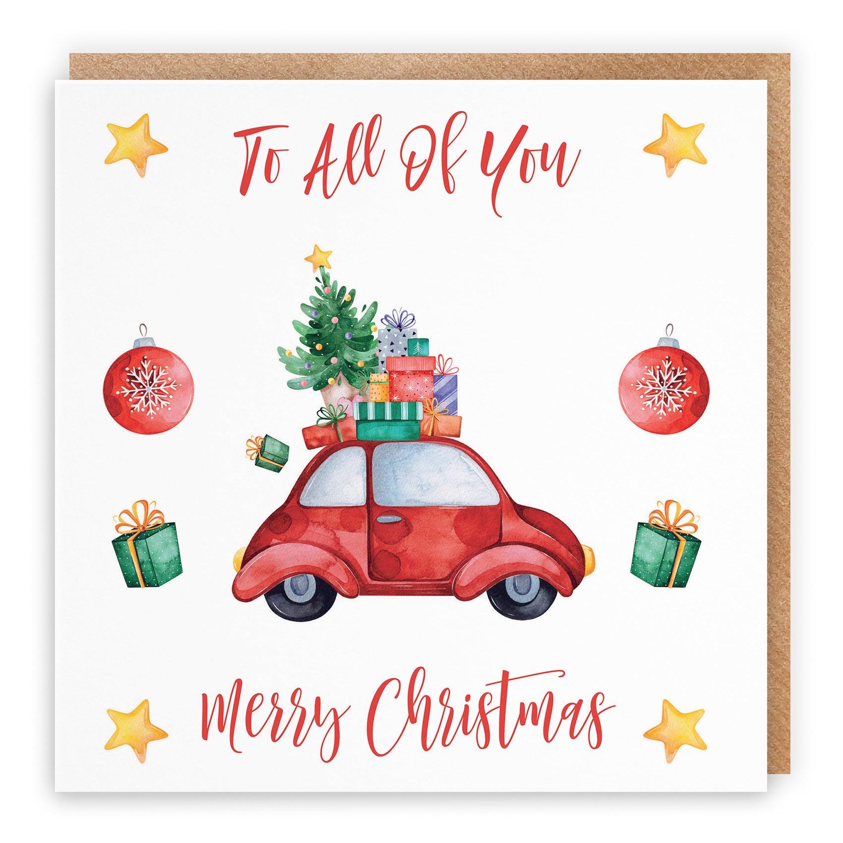 All Of You Card Christmas Holiday - Default Title (TH02891)