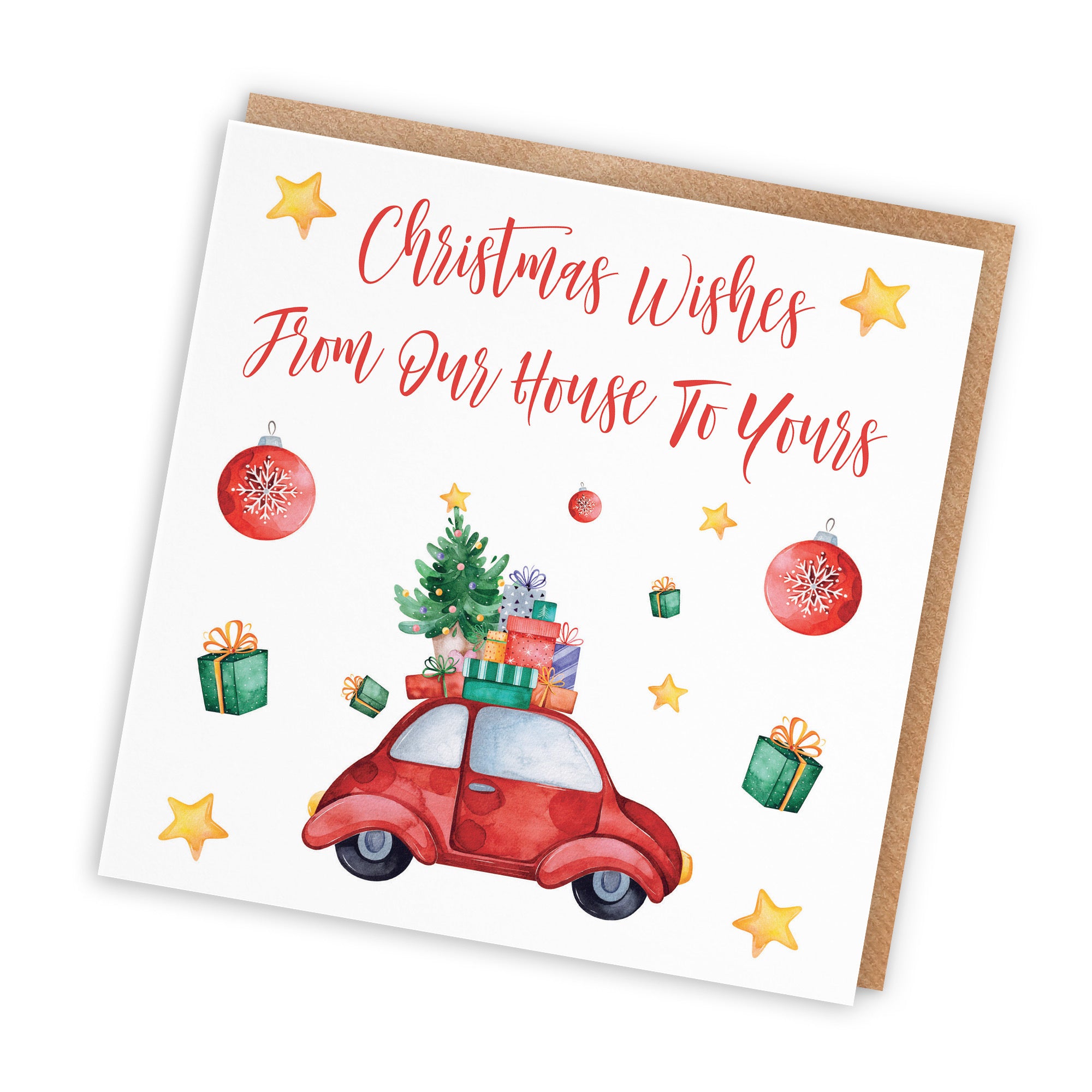 From Our House To Yours Card Christmas Holiday - Default Title (TH02892)