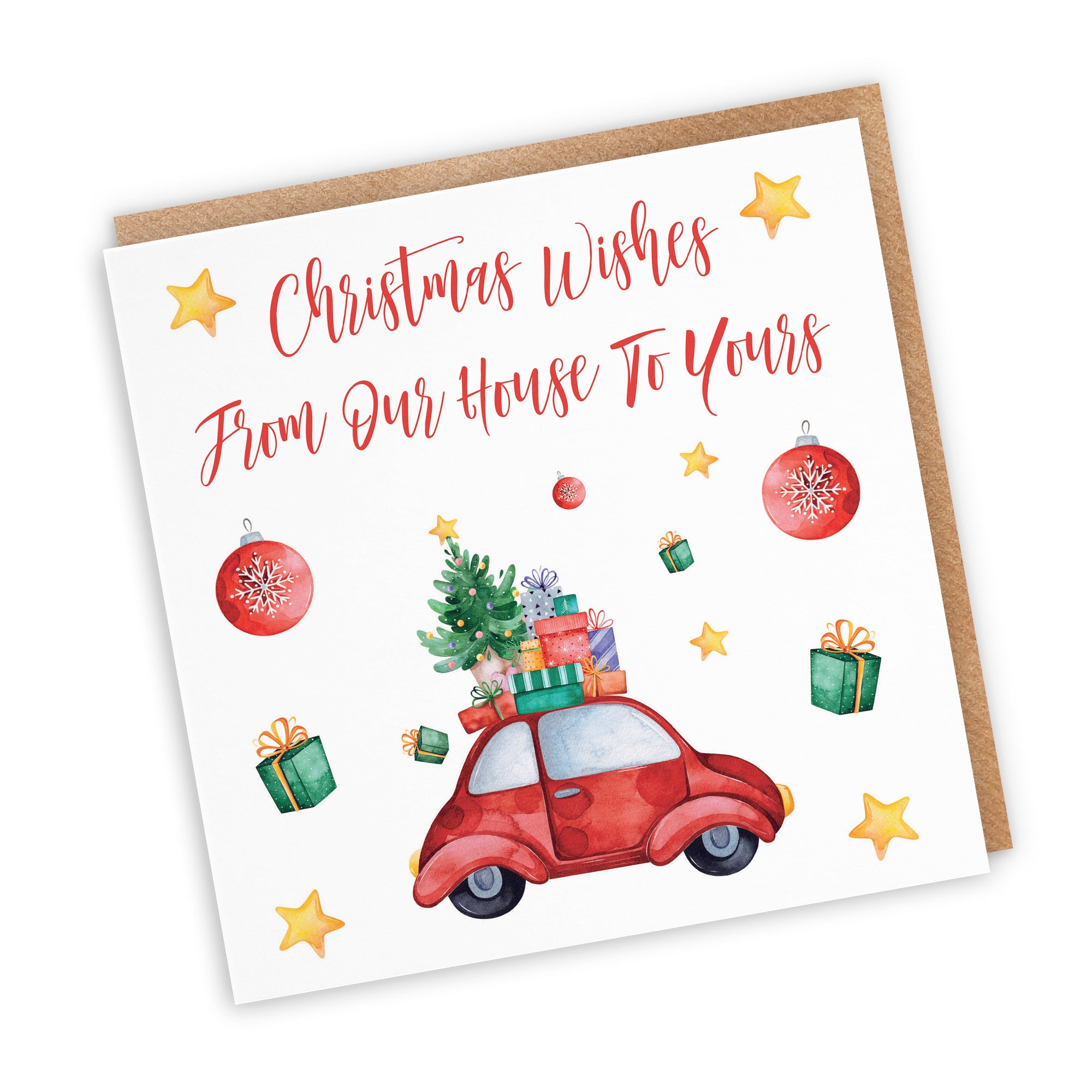 From Our House To Yours Card Christmas Holiday - Default Title (TH02892)