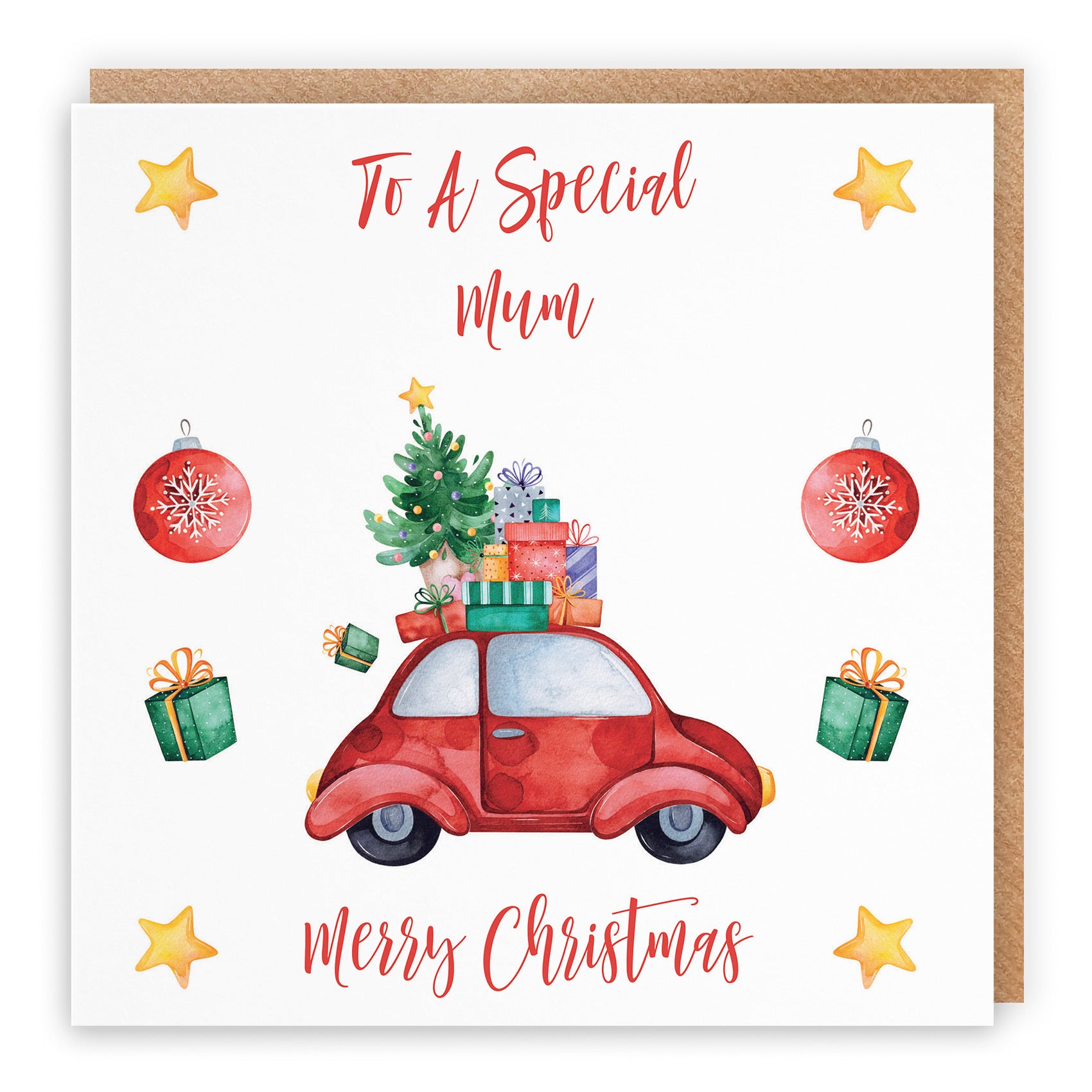Mum Card Christmas Holiday - Default Title (TH02893)