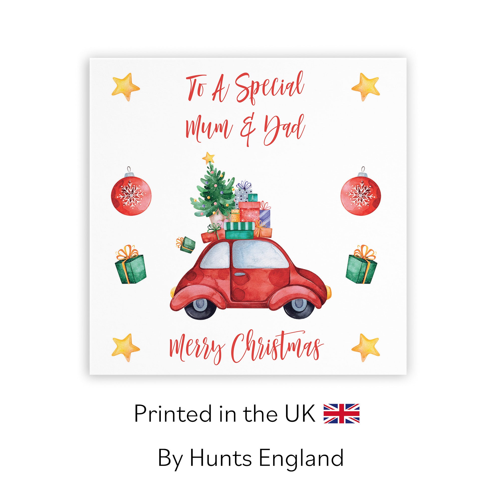 Mum And Dad Card Christmas Holiday - Default Title (TH02895)