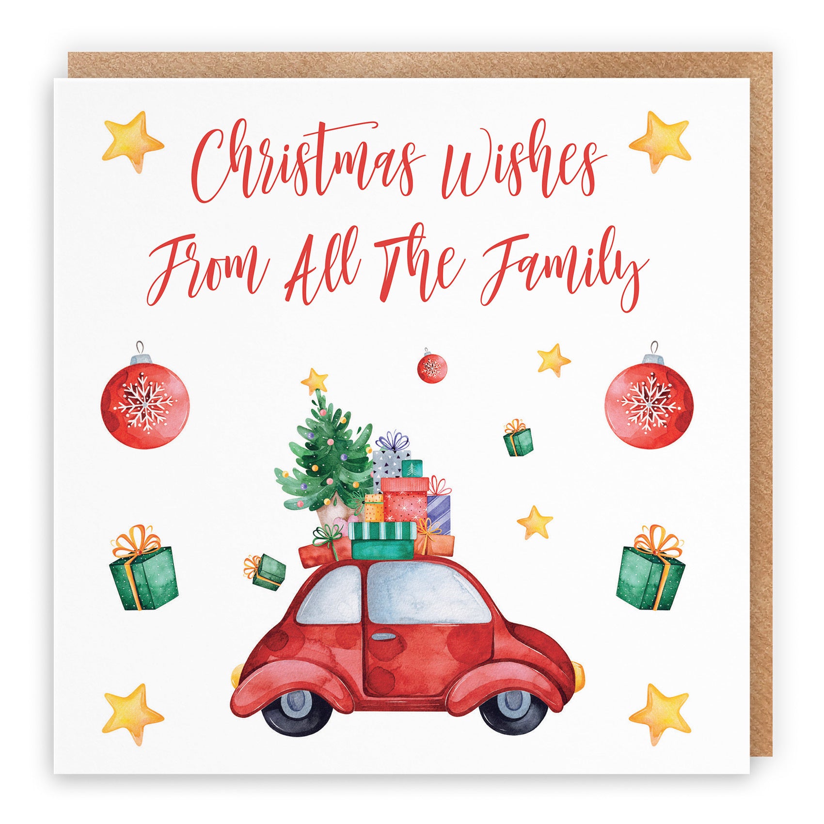 From All The Family Card Christmas Holiday - Default Title (TH02898)