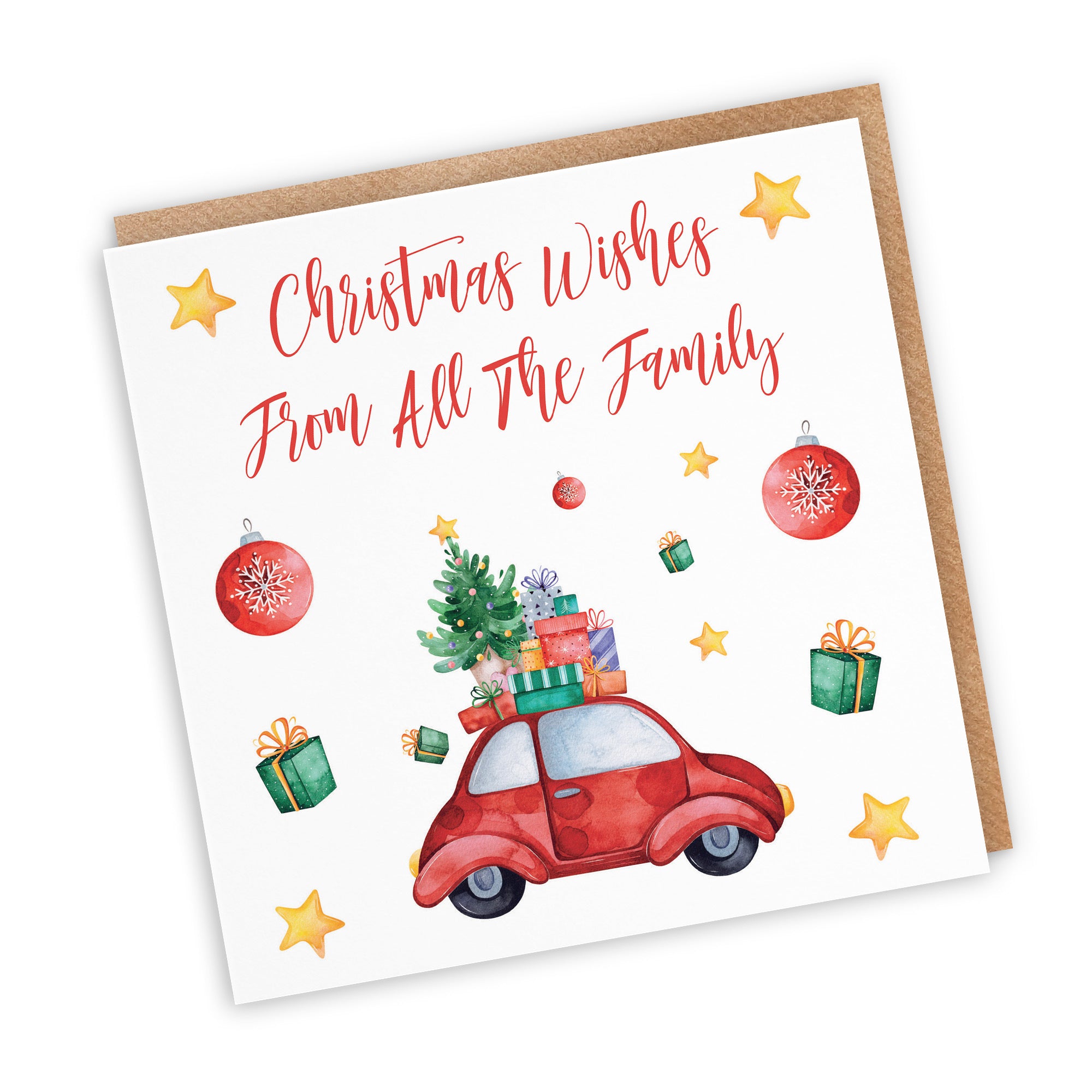 From All The Family Card Christmas Holiday - Default Title (TH02898)