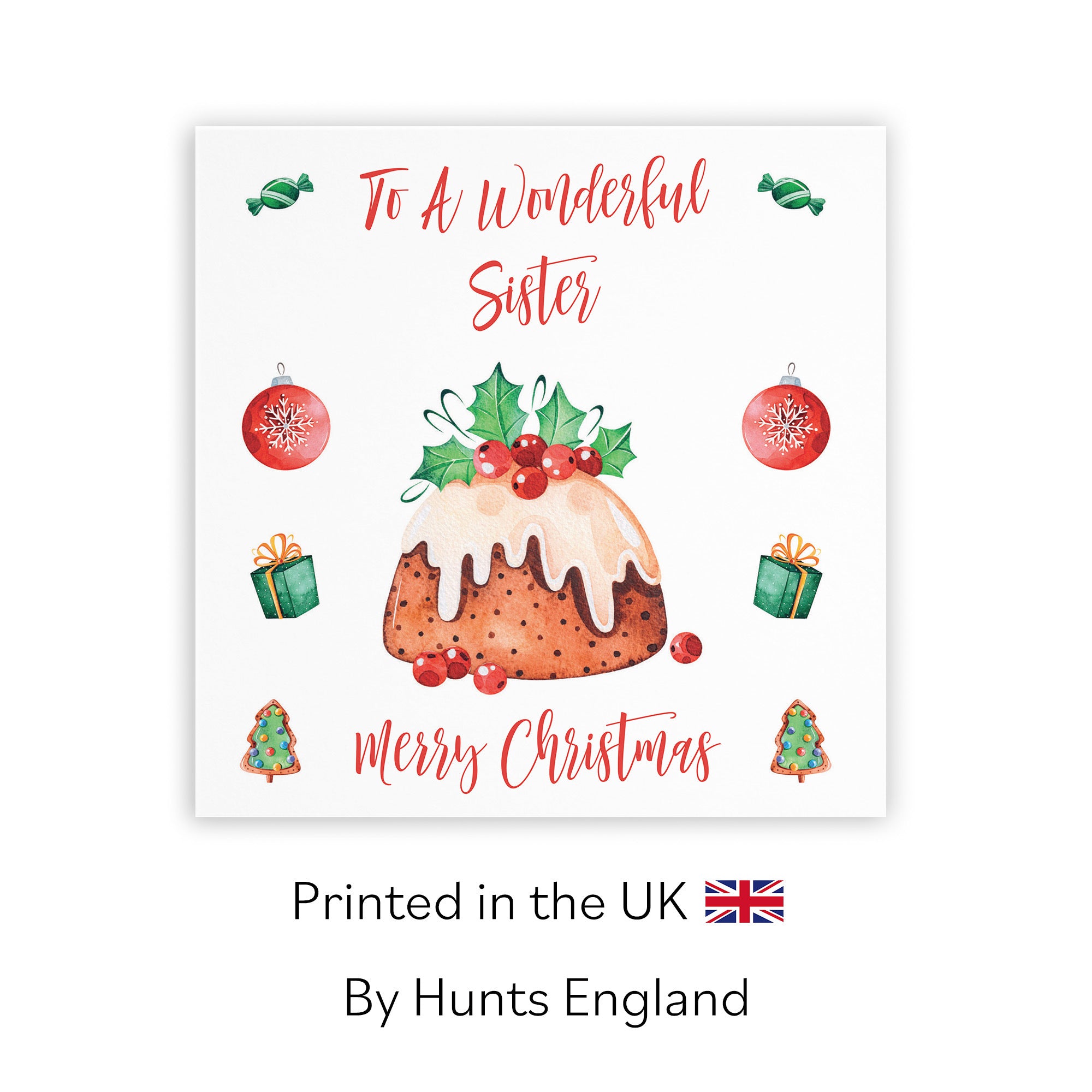 Sister Card Christmas Pudding - Default Title (TH02911)