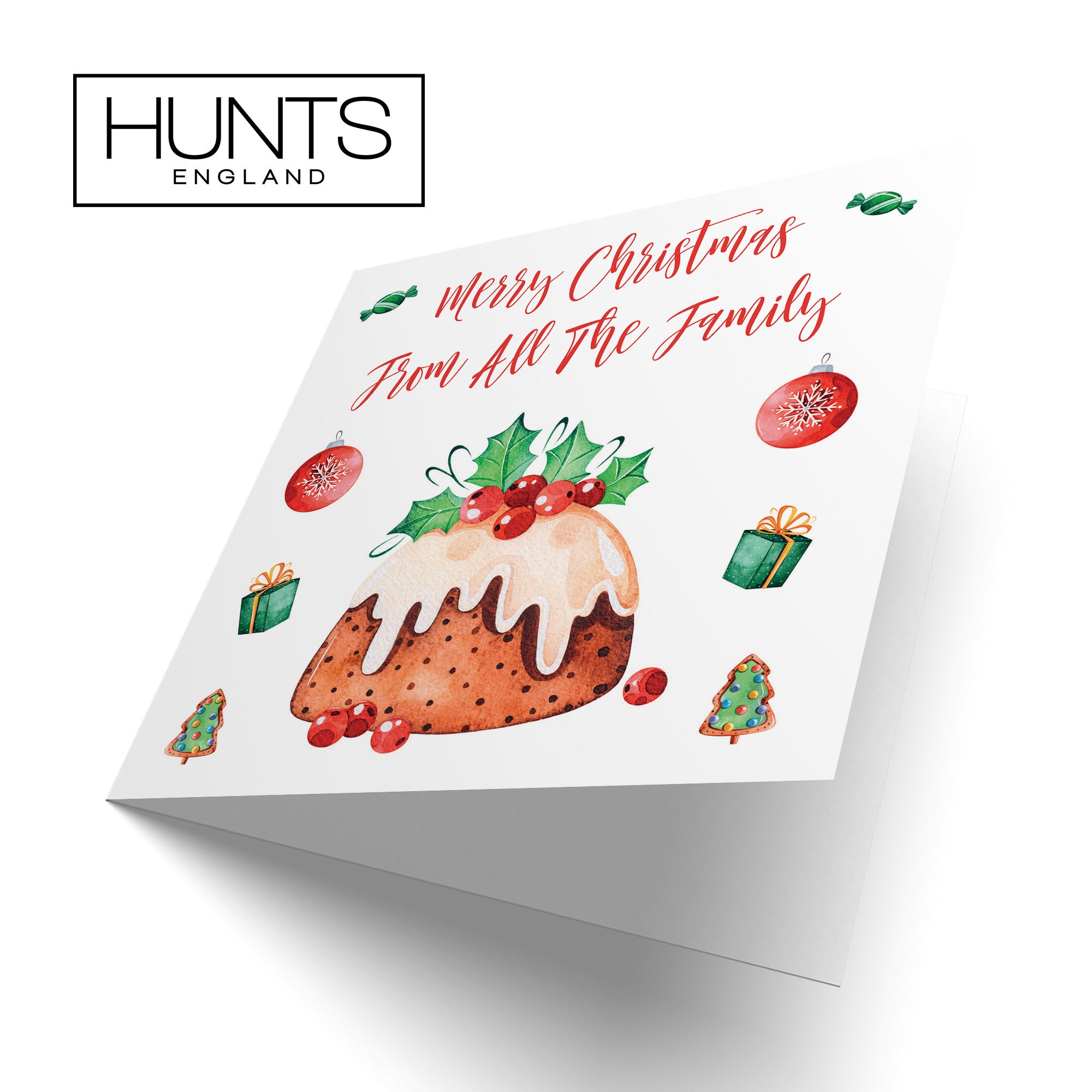 From All The Family Card Christmas Pudding - Default Title (TH02941)