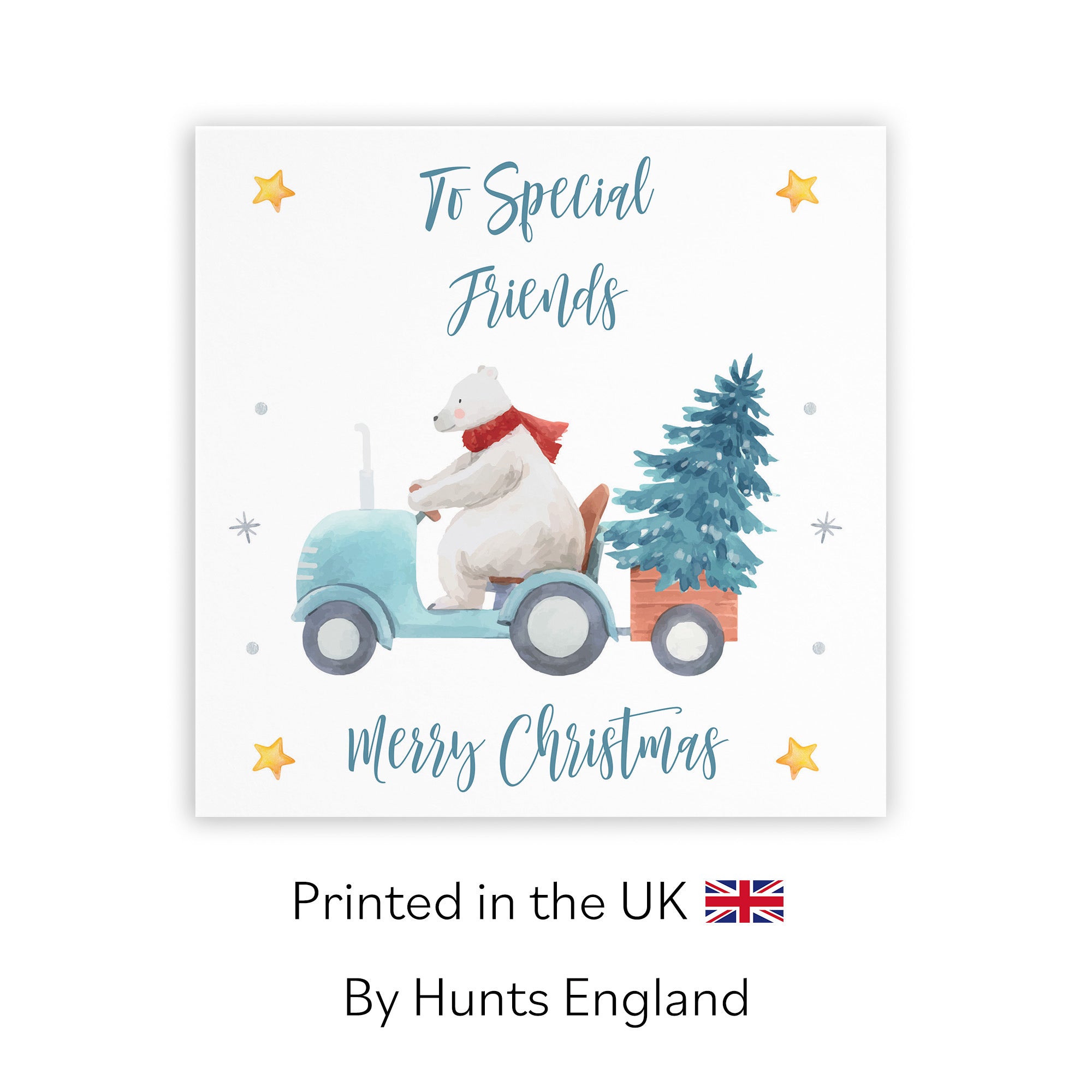 Friends Christmas Card Polar Bear - Default Title (TH02989)