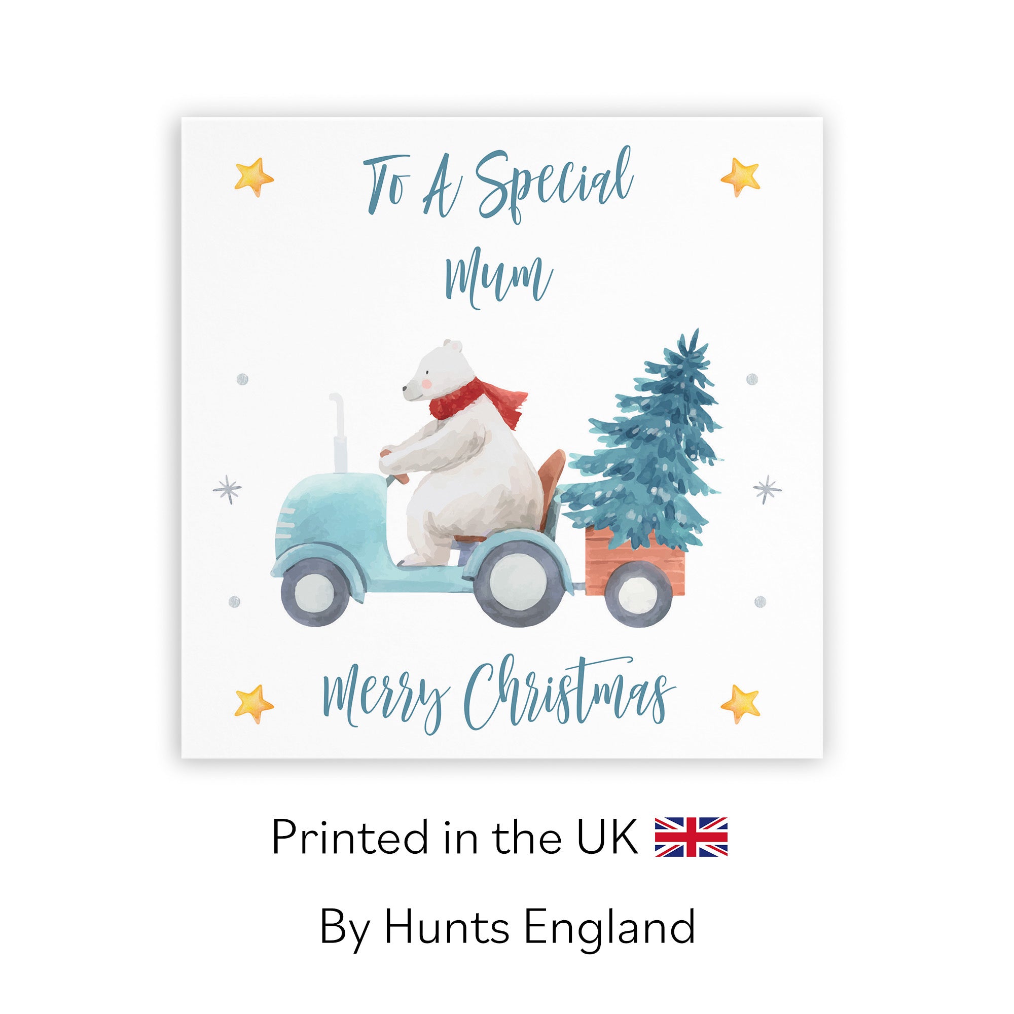 Mum Christmas Card Polar Bear - Default Title (TH02993)