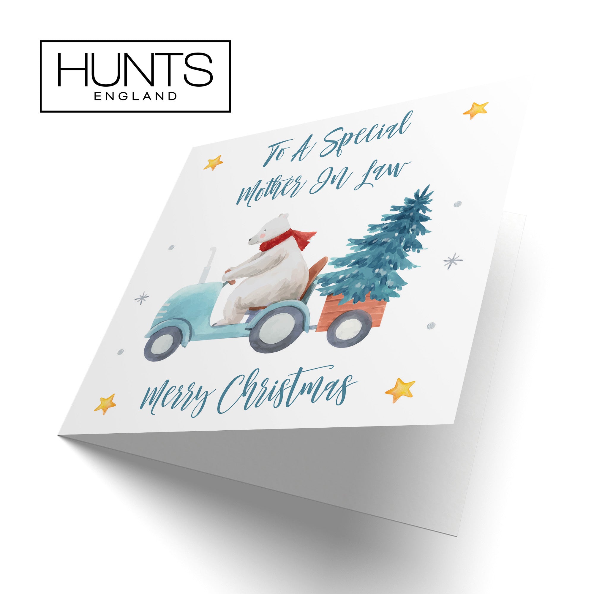 Mother In Law Christmas Card Polar Bear - Default Title (TH02994)