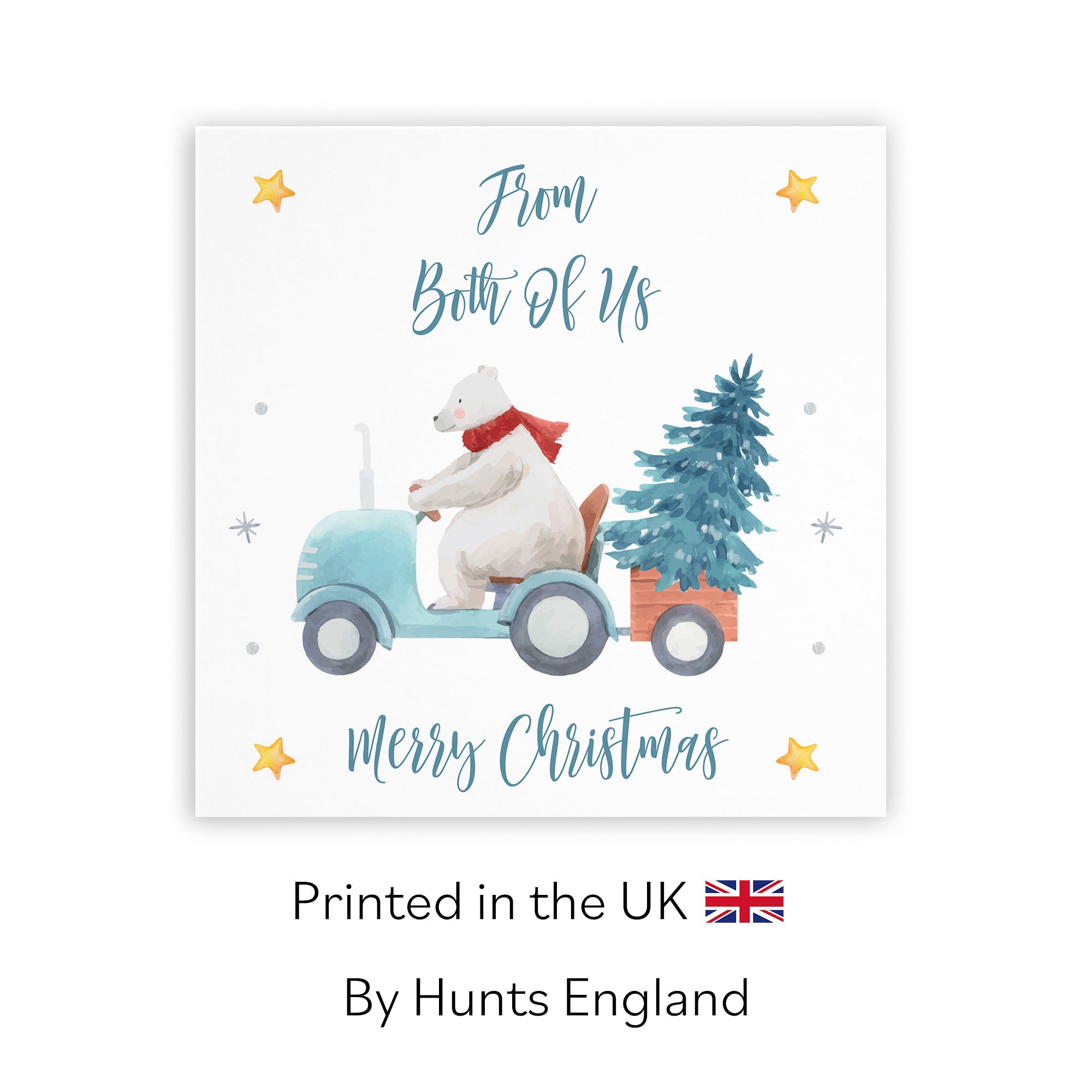 From Both Of Us Christmas Card Polar Bear - Default Title (TH03002)