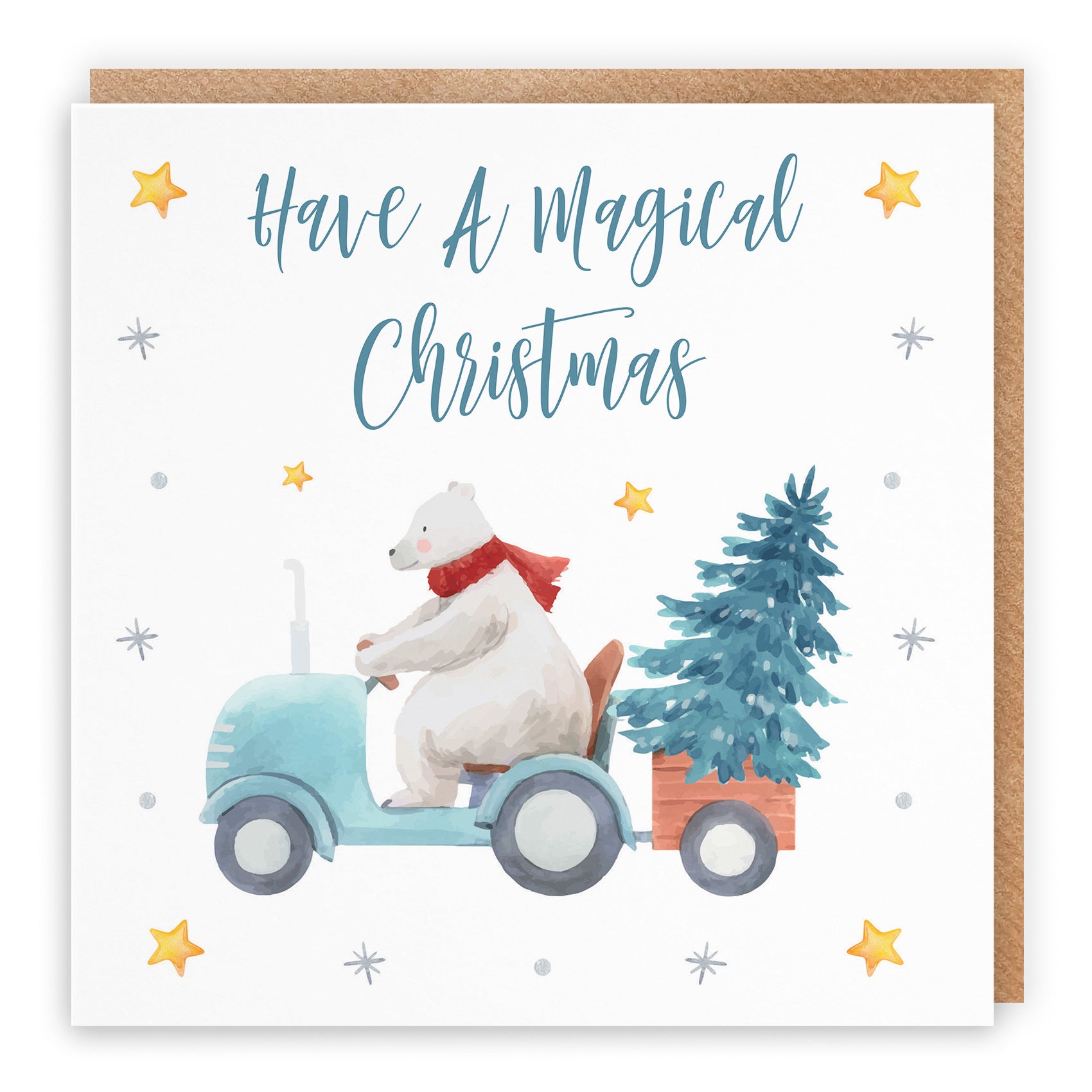 Individual Christmas Card Polar Bear - Default Title (TH03005)