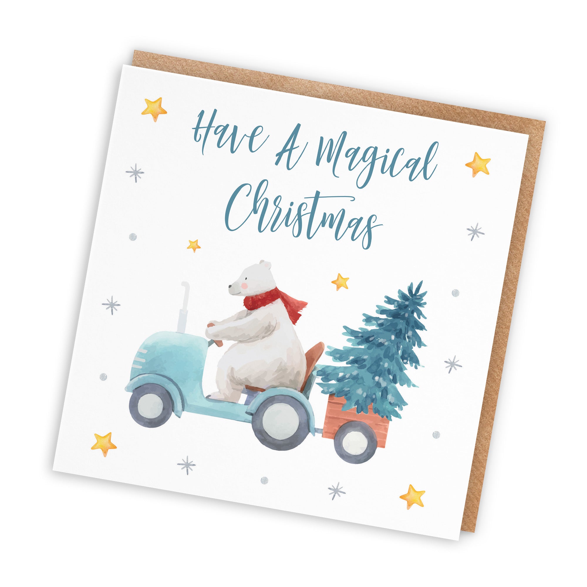 Individual Christmas Card Polar Bear - Default Title (TH03005)