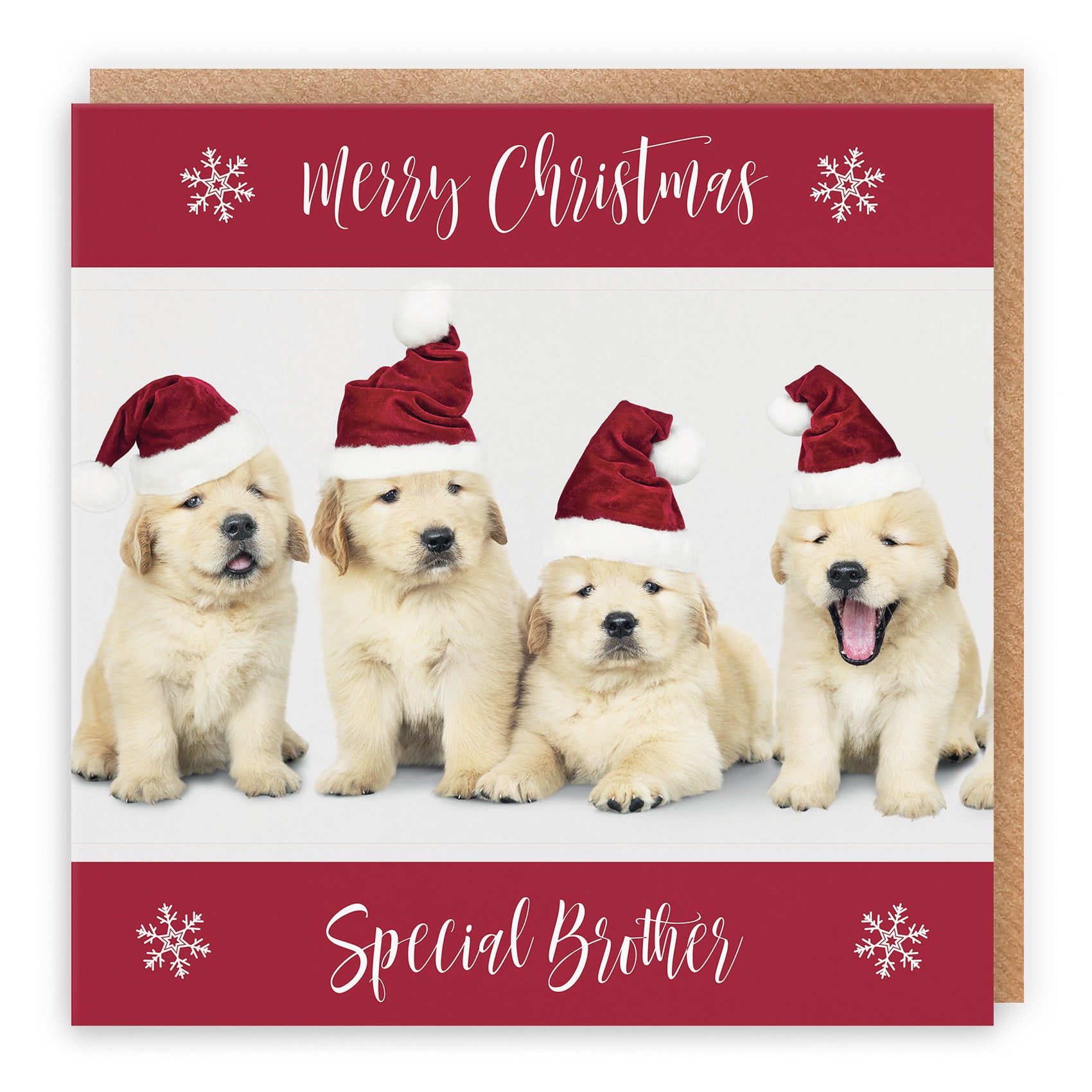 Brother Christmas Card Puppy - Default Title (TH03010)