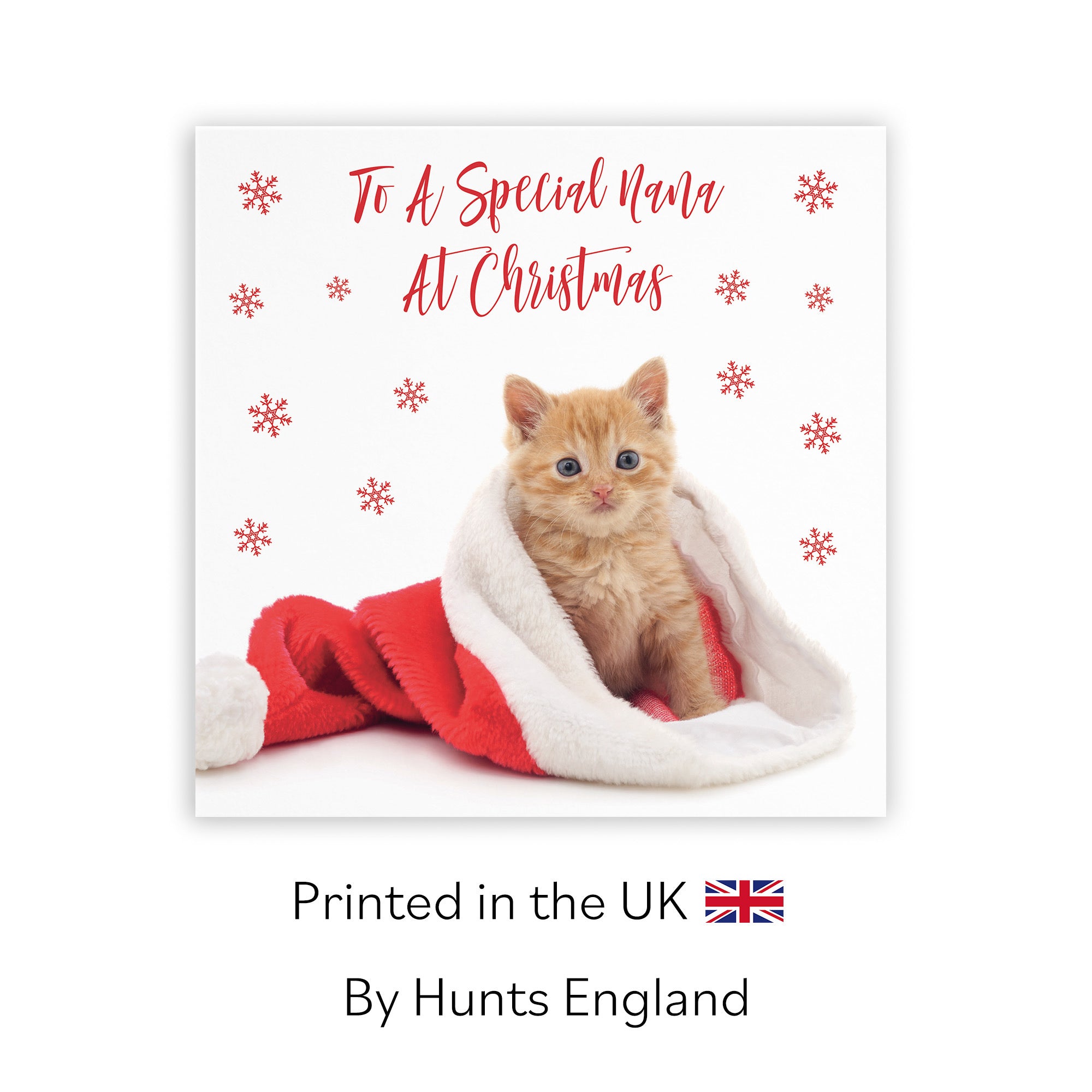 Nana Christmas Card Kitten - Default Title (TH03062)