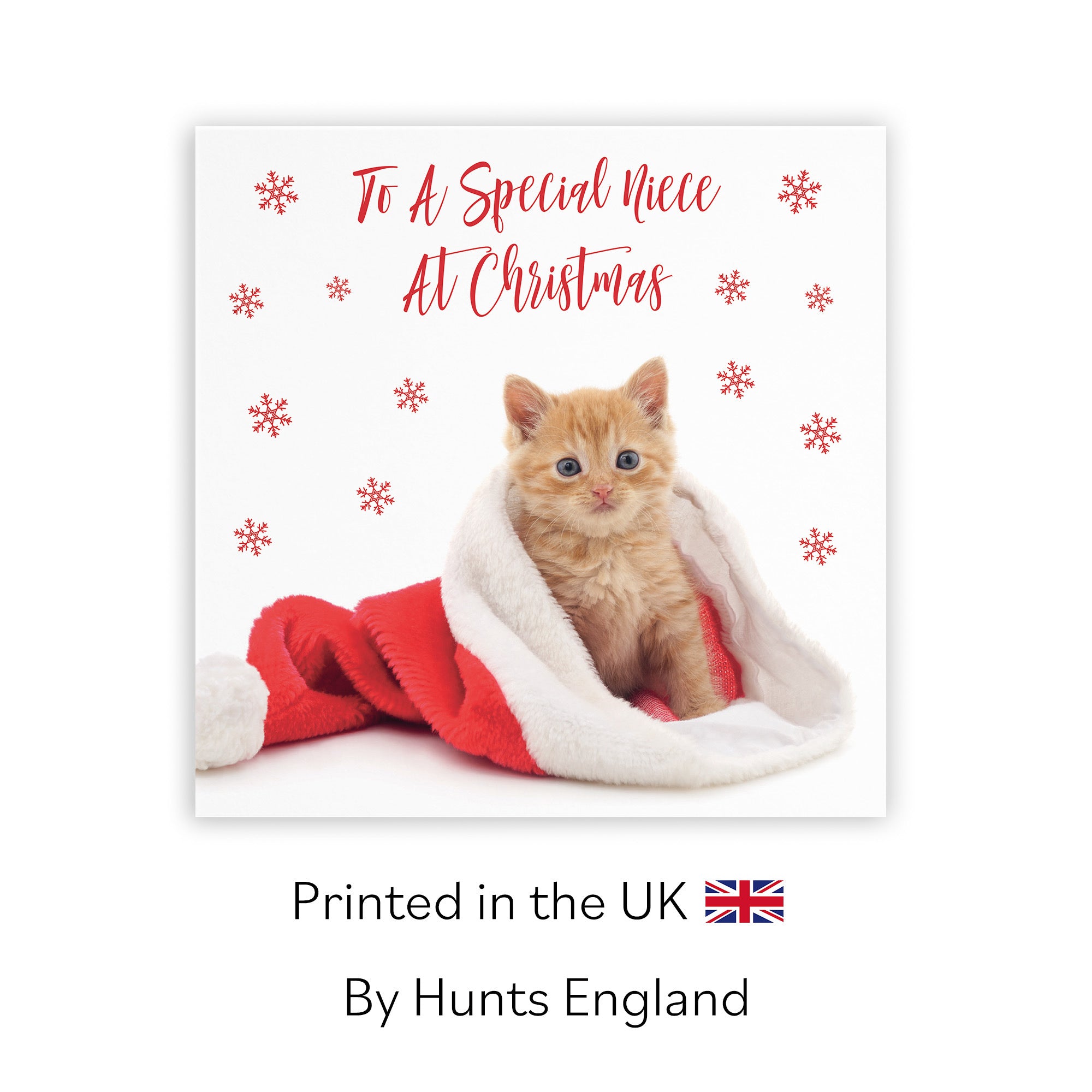 Niece Christmas Card Kitten - Default Title (TH03065)