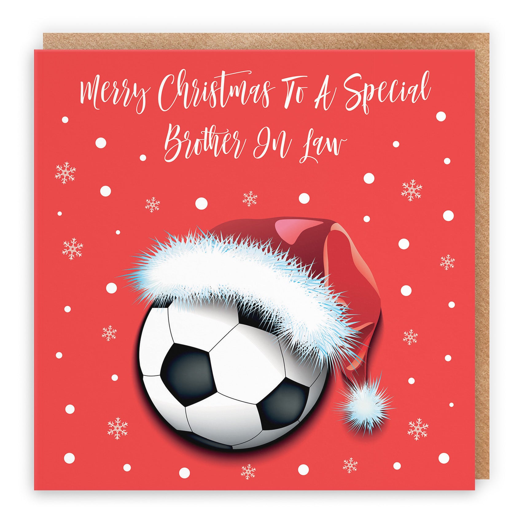 Brother In Law Christmas Card Football - Default Title (TH03074)