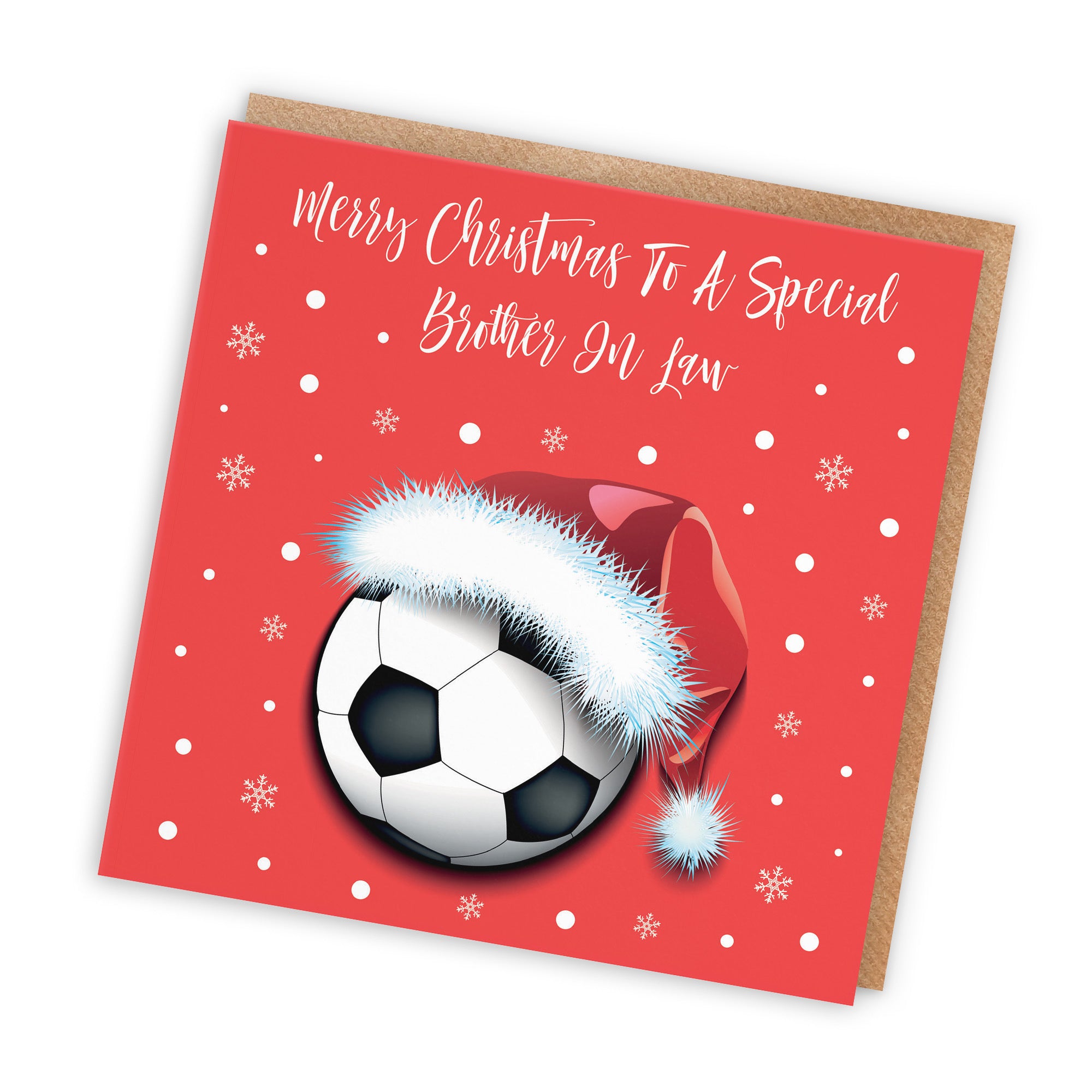 Brother In Law Christmas Card Football - Default Title (TH03074)