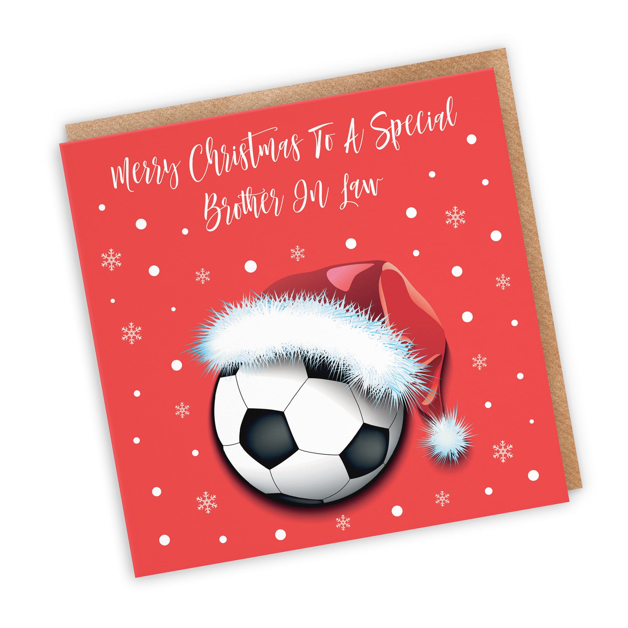 Brother In Law Christmas Card Football - Default Title (TH03074)
