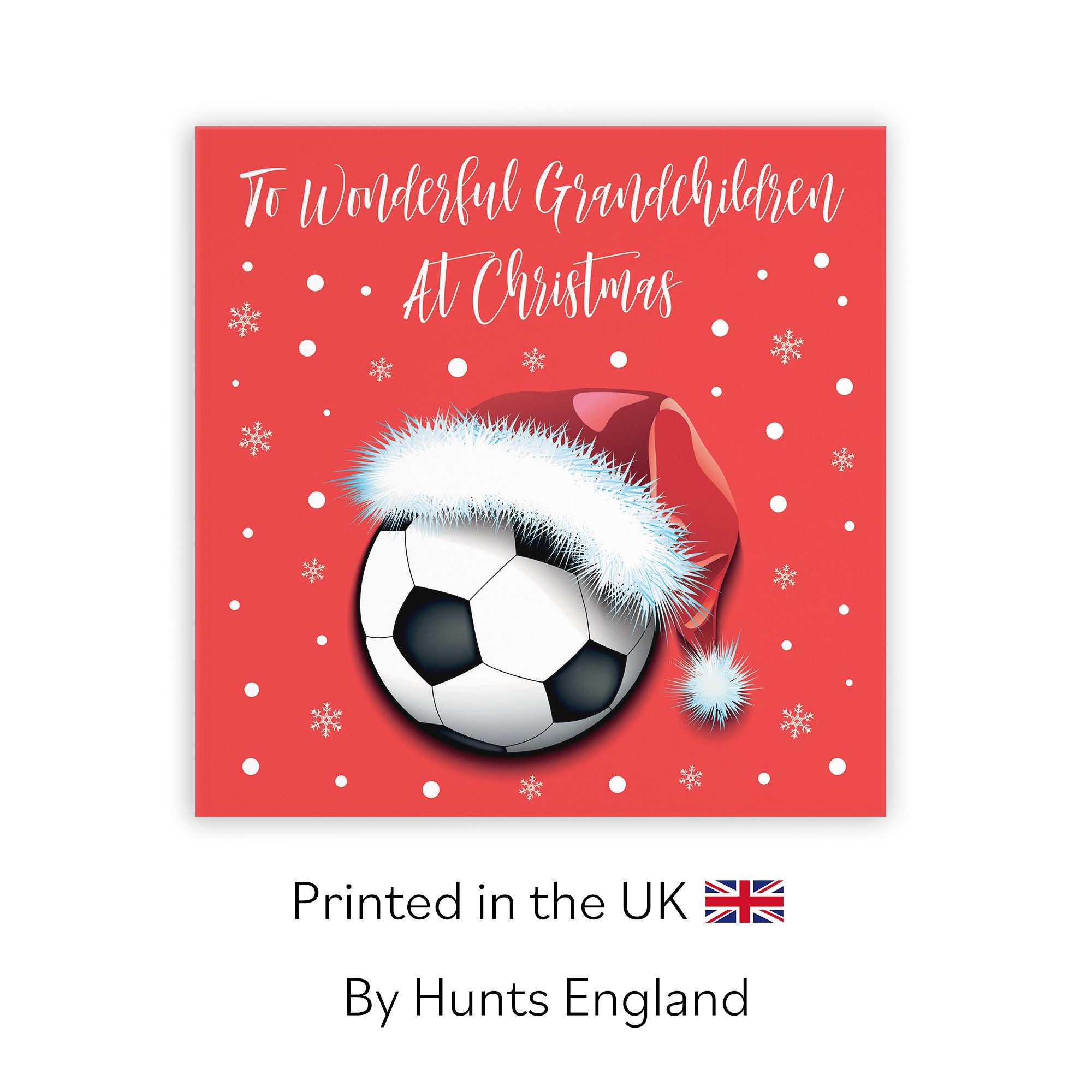 Grandchildren Christmas Card Football - Default Title (TH03075)