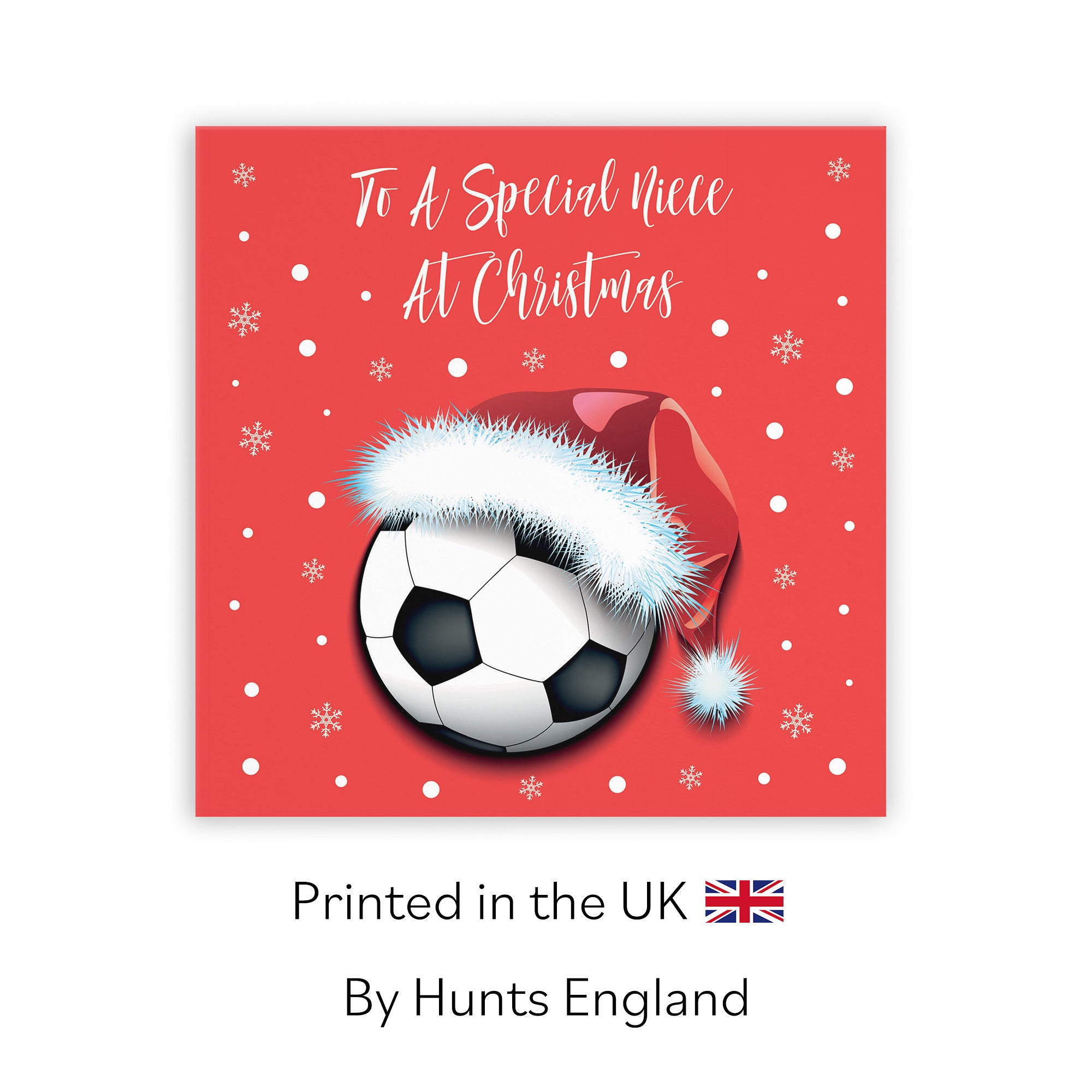 Niece Christmas Card Football - Default Title (TH03077)