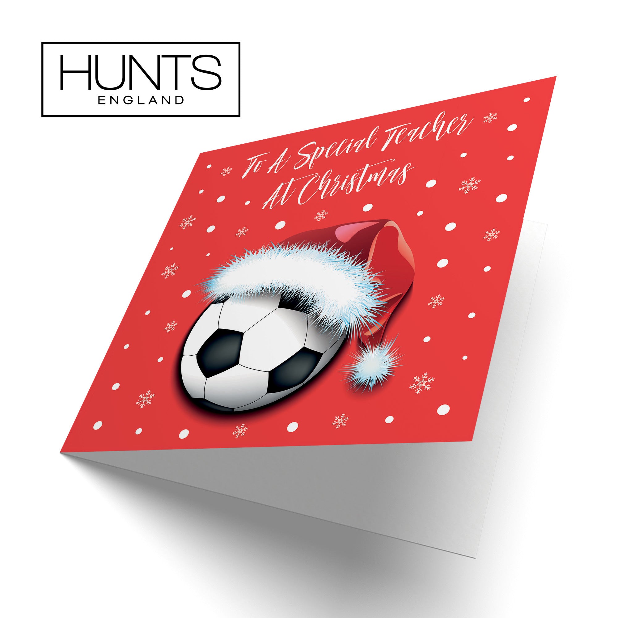 Teacher Christmas Card Football - Default Title (TH03080)