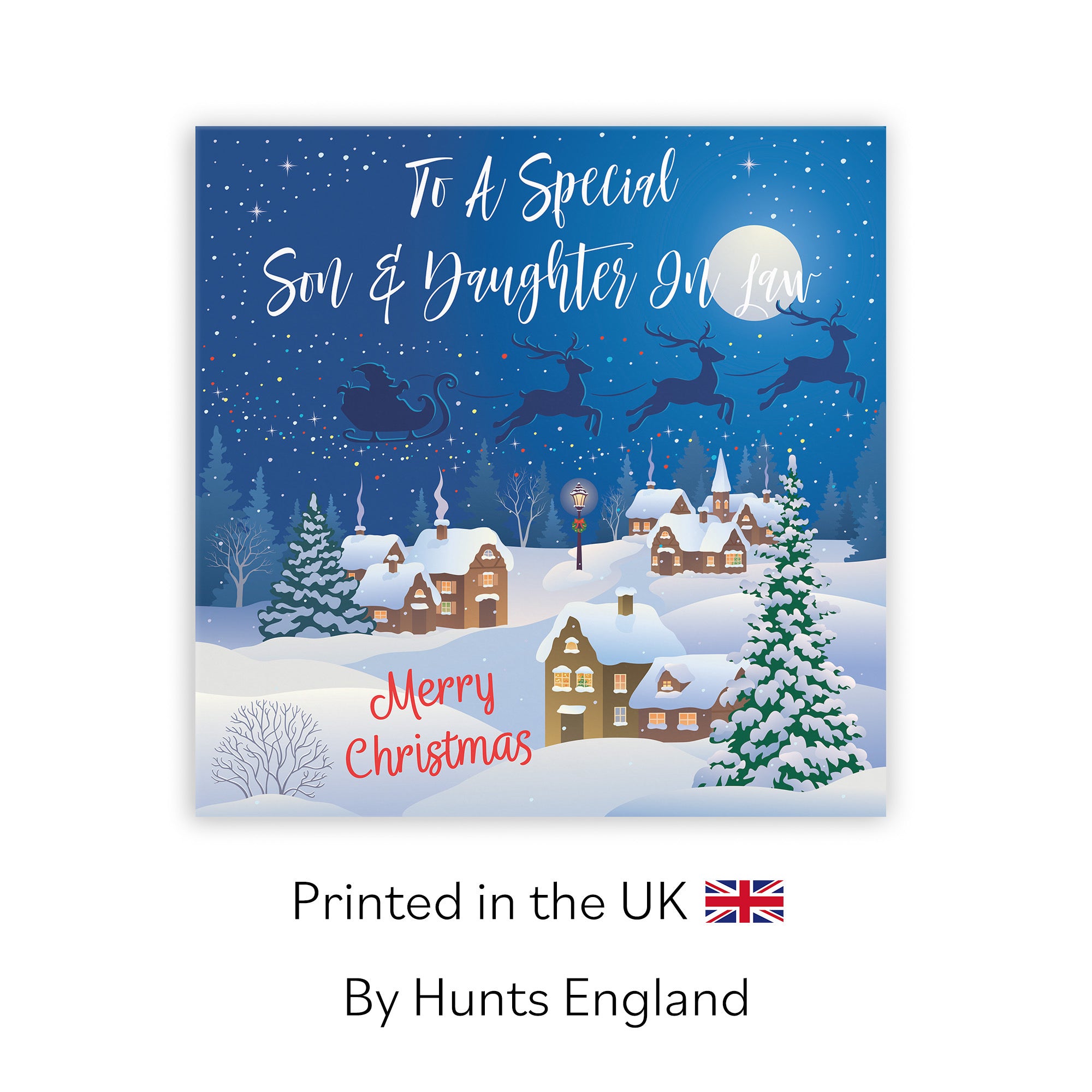 Son And Daughter In Law Christmas Card Winter Wonderland - Default Title (TH03084)