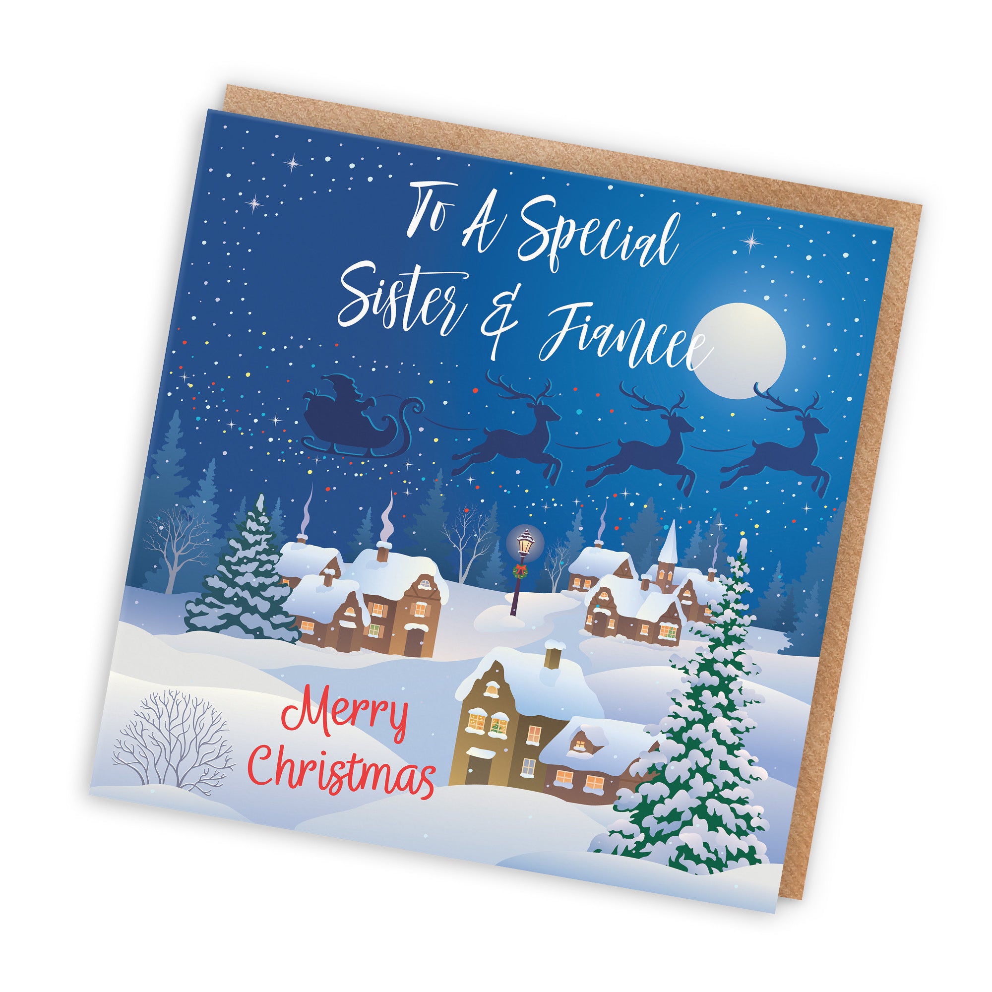 Sister And Fiancee Christmas Card Winter Wonderland - Default Title (TH03089)