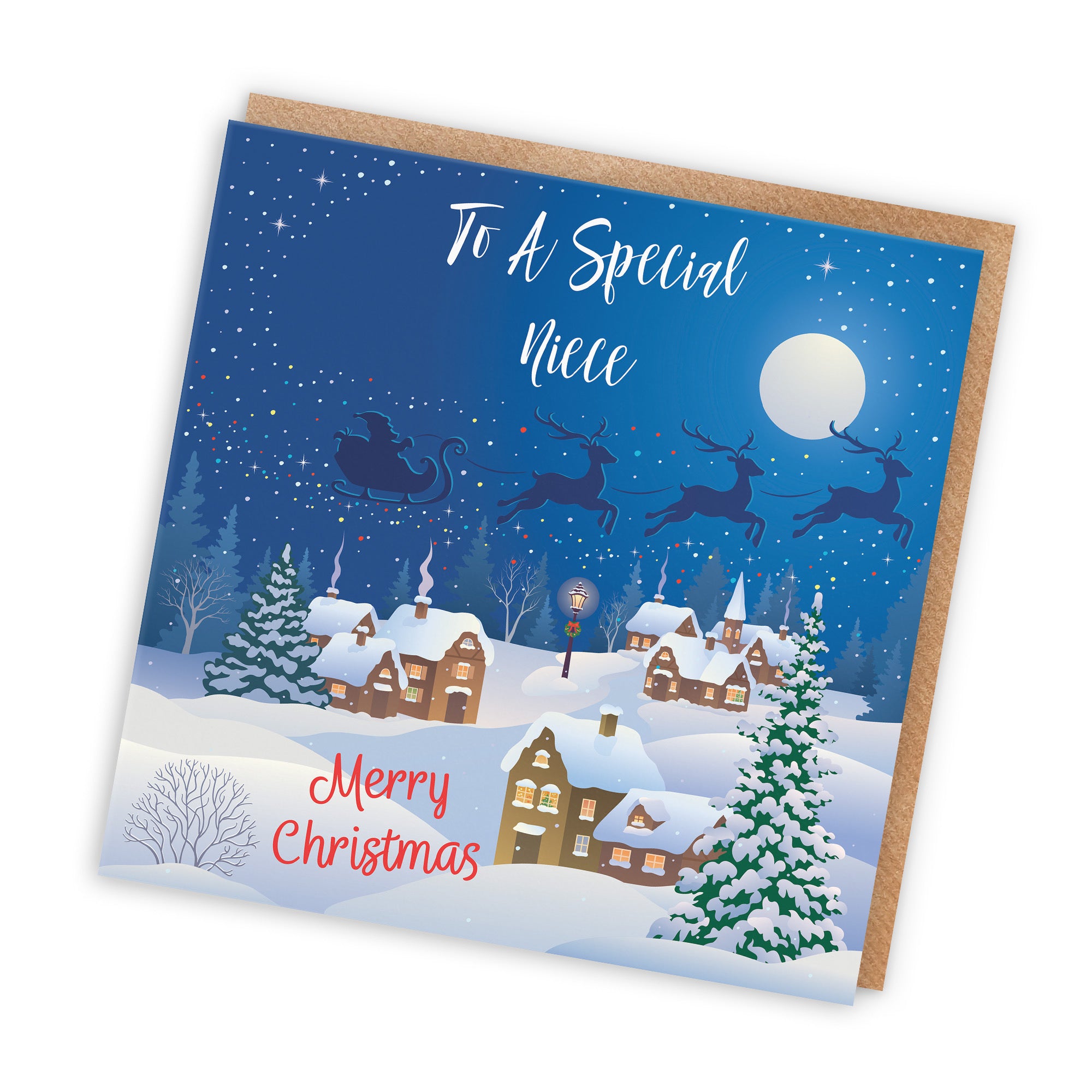 Niece Christmas Card Winter Wonderland - Default Title (TH03098)