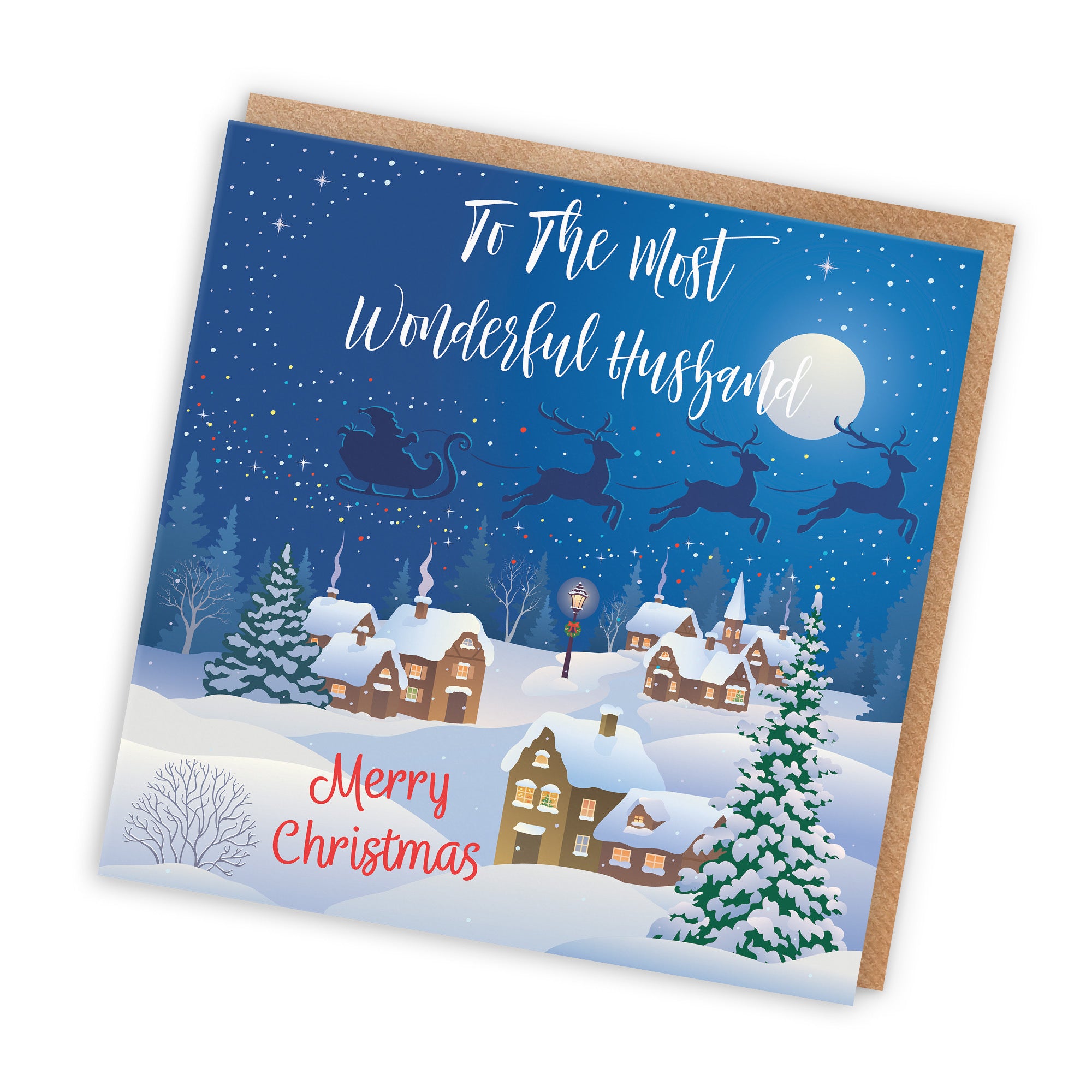 Husband Christmas Card Winter Wonderland - Default Title (TH03106)