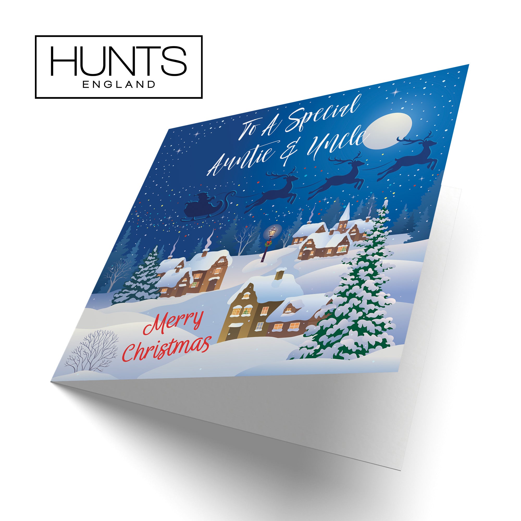 Auntie And Uncle Christmas Card Winter Wonderland - Default Title (TH03111)
