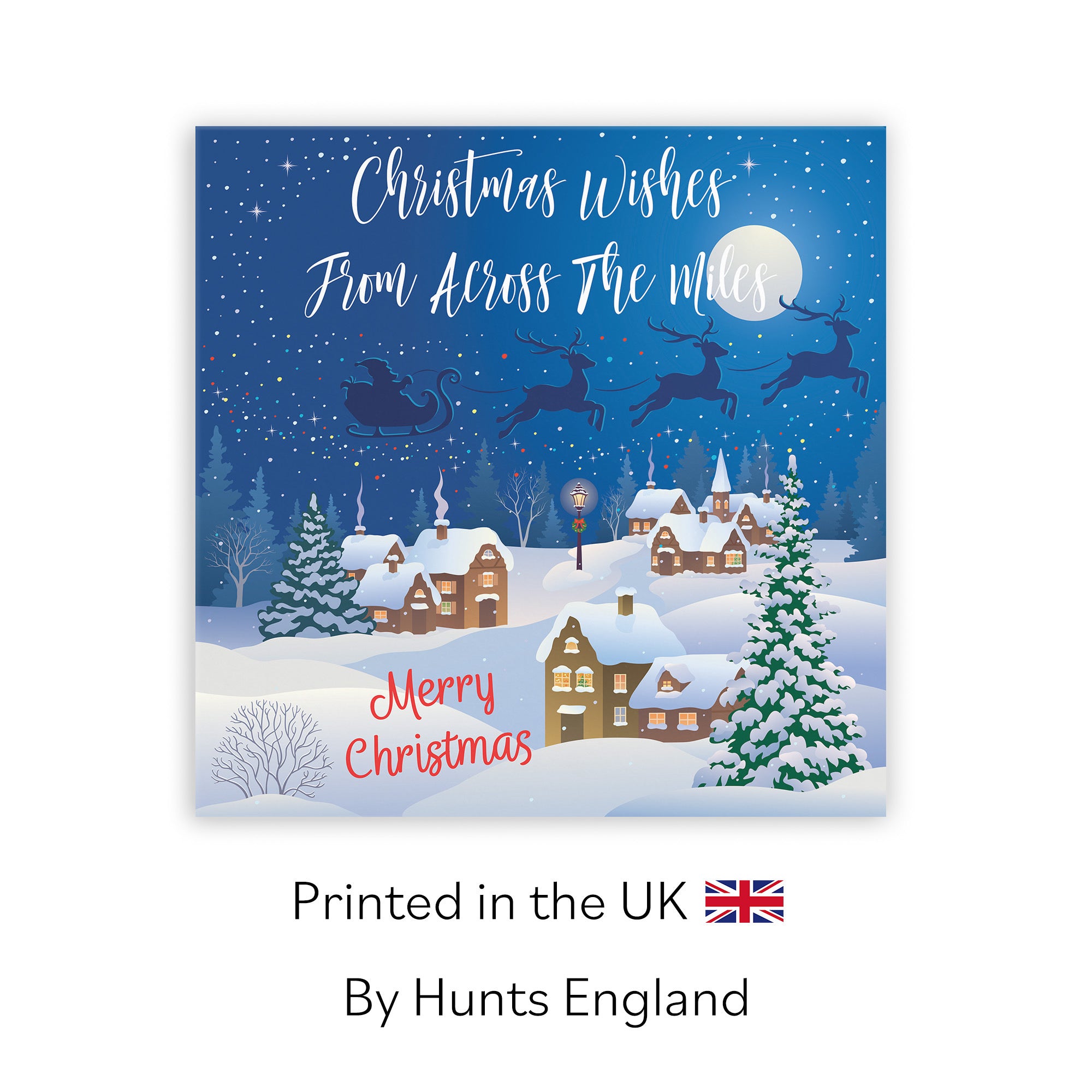 Christmas Wishes From Across The Miles Card Winter Wonderland - Default Title (TH03113)