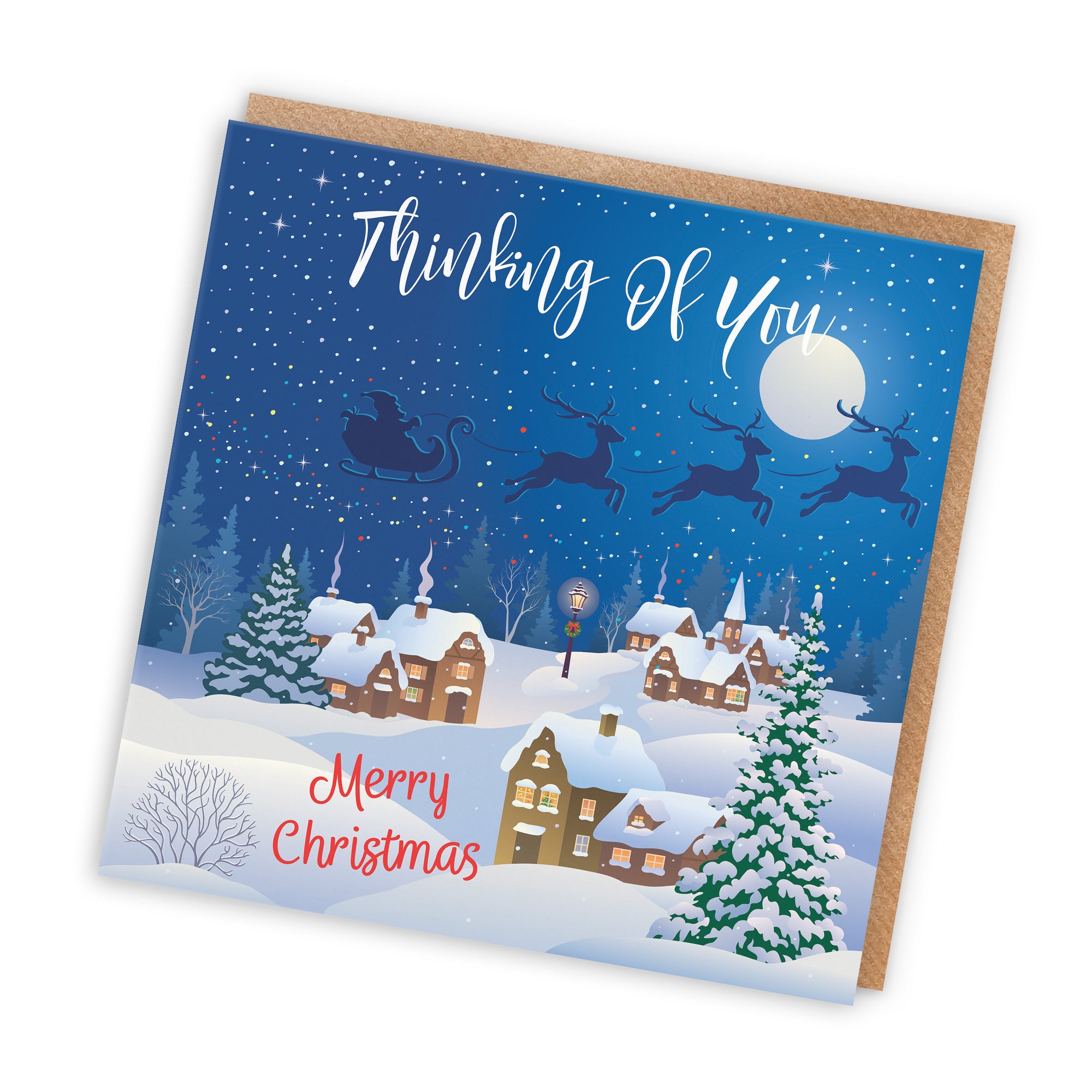 Thinking Of You Christmas Card Winter Wonderland - Default Title (TH03114)