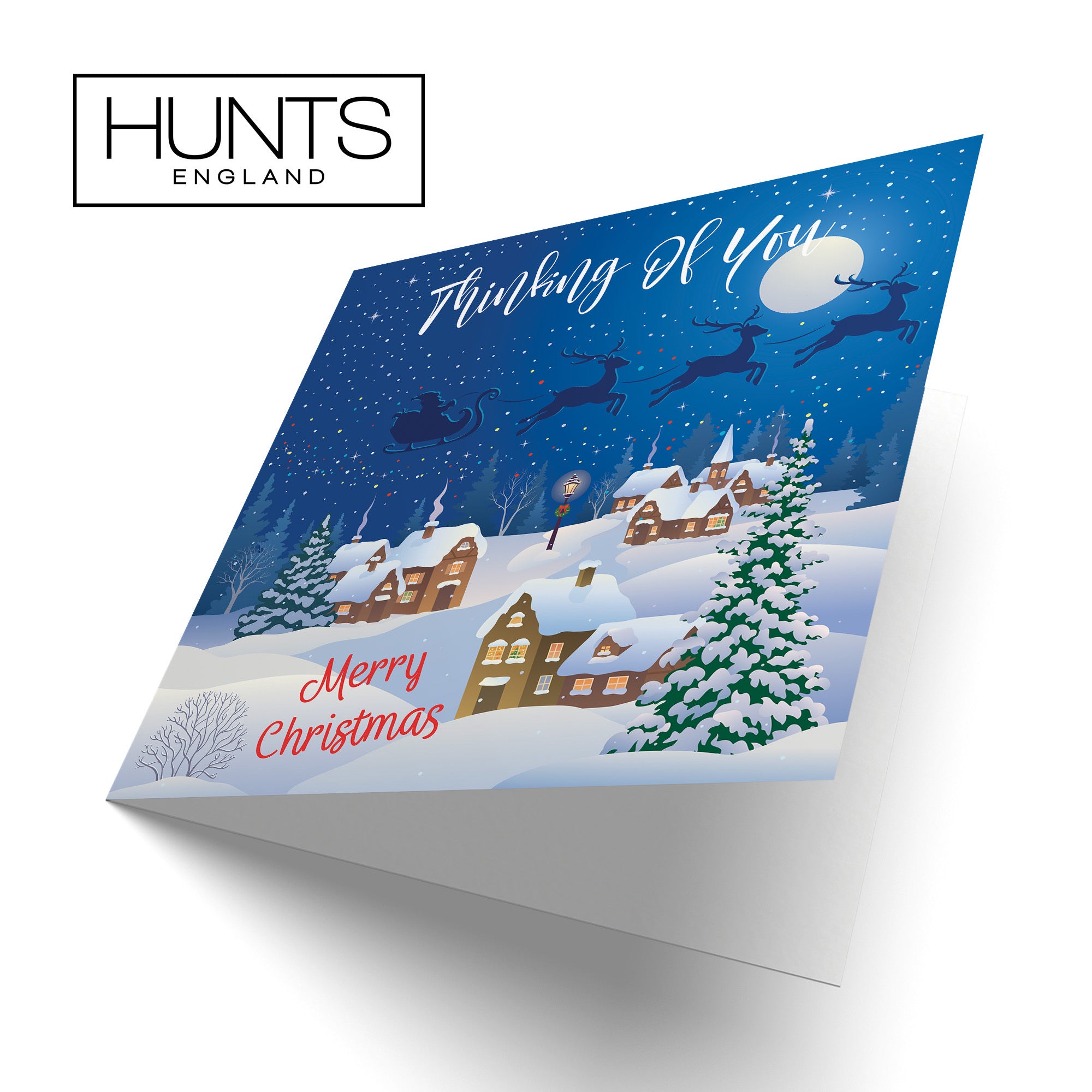 Thinking Of You Christmas Card Winter Wonderland - Default Title (TH03114)