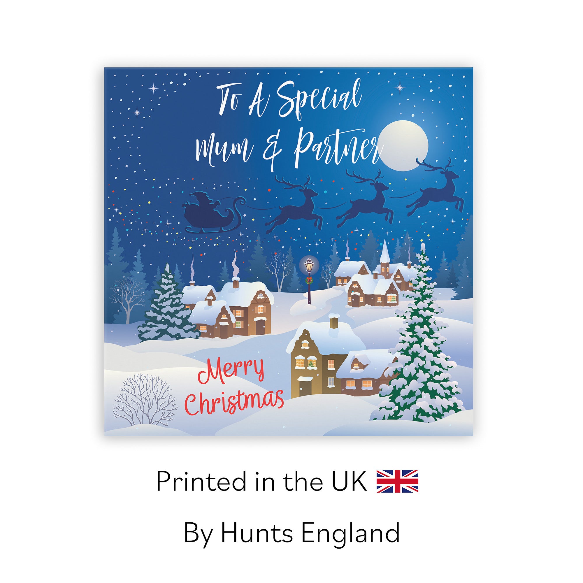 Mum And Partner Christmas Card Winter Wonderland - Default Title (TH03116)