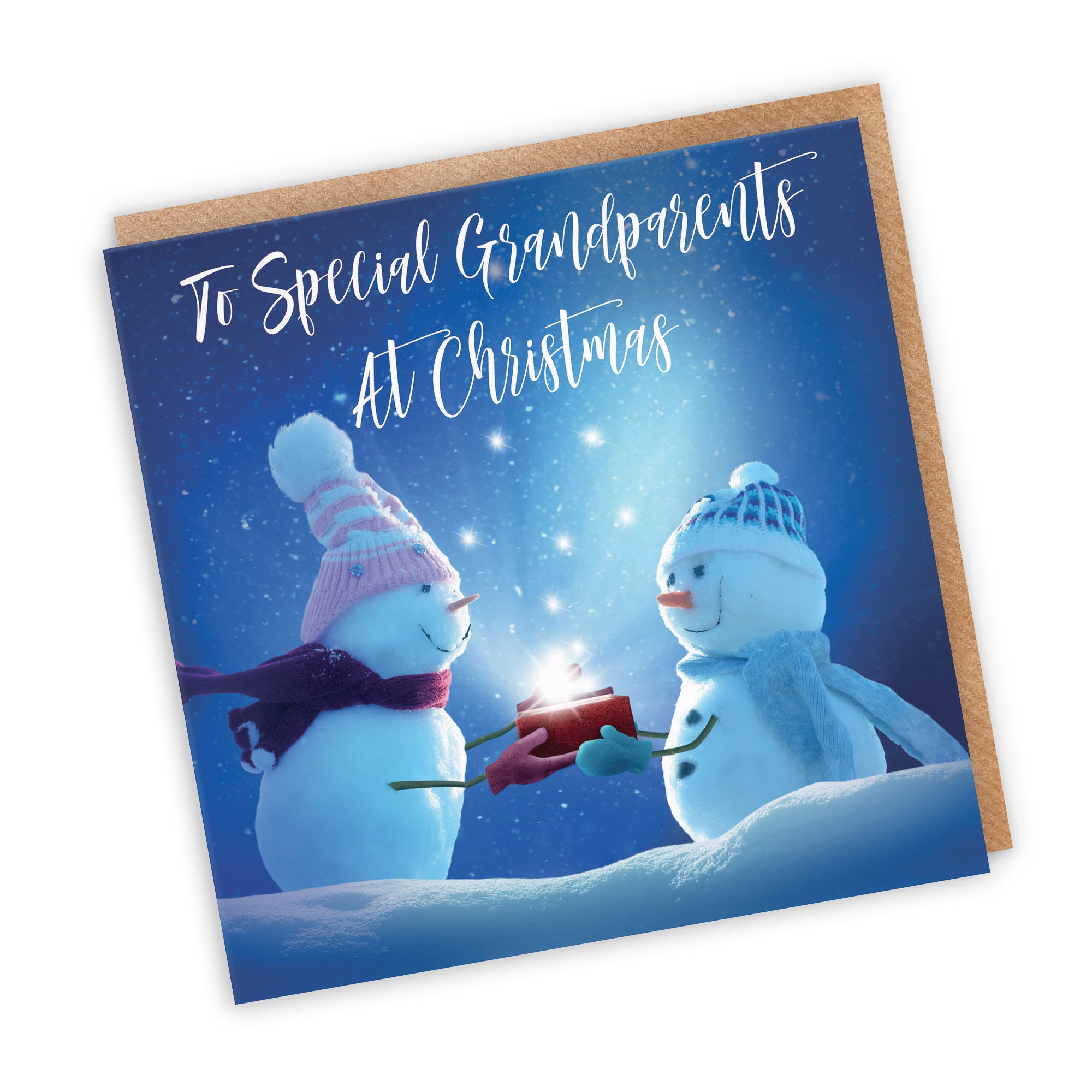 Grandparents Christmas Card Starry Night - Default Title (TH03128)