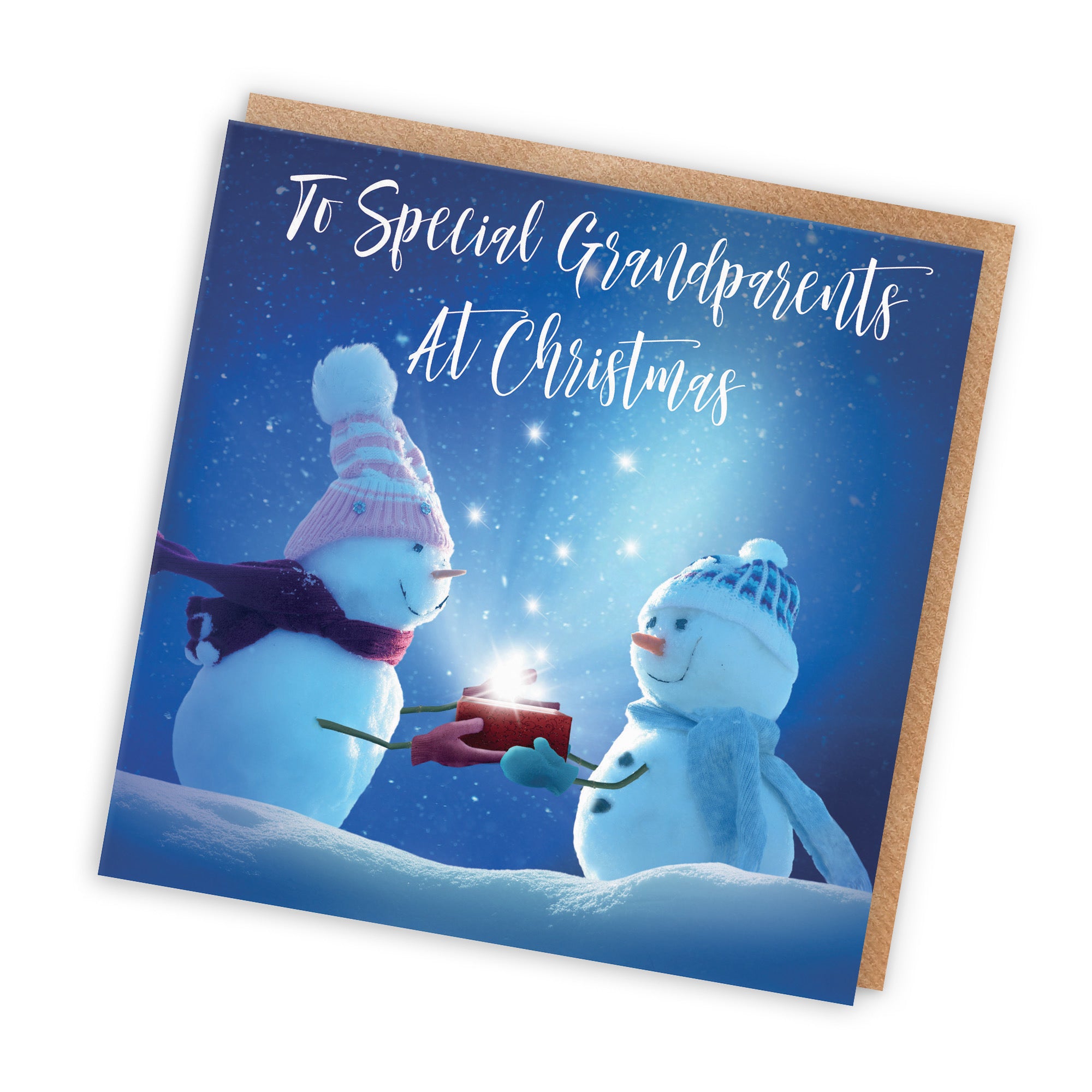 Grandparents Christmas Card Starry Night - Default Title (TH03128)