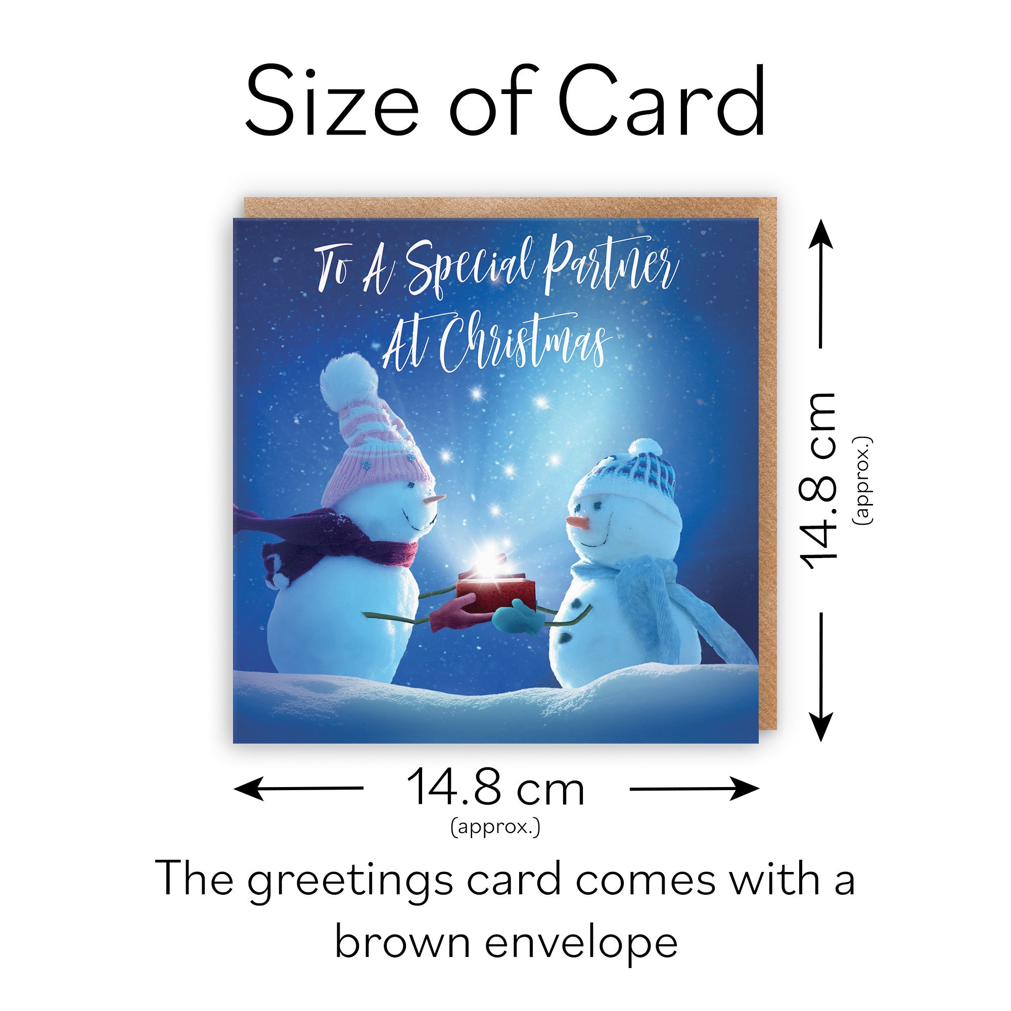 Partner Christmas Card Starry Night - Default Title (TH03132)